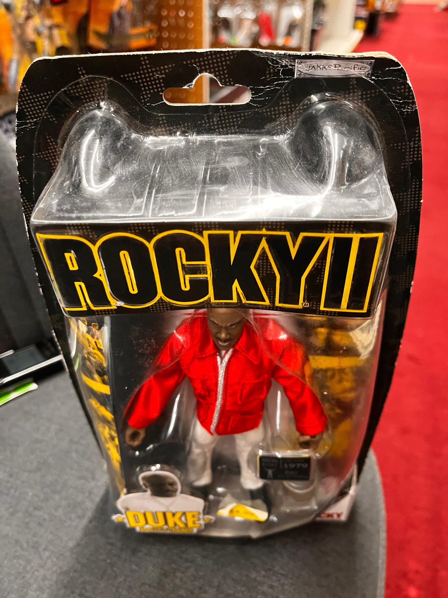Rocky 2 Duke (Apollo’s Trainer) 2006 Jakks Pacific Action Figure NEW Sealed