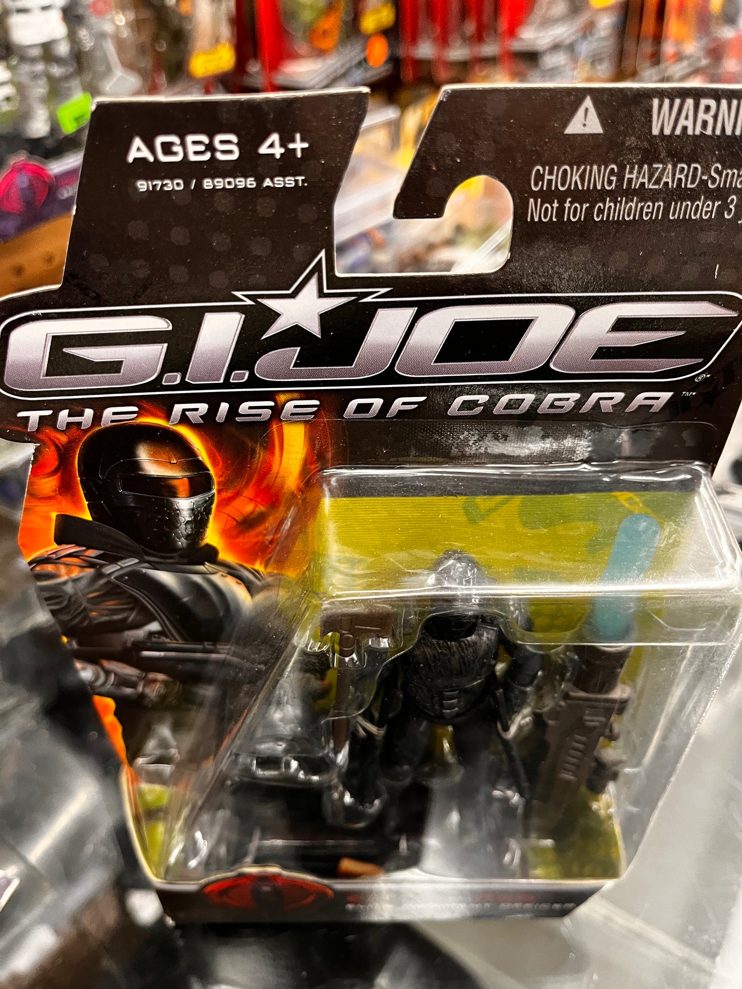 GI JOE RISE OF COBRA ELITE VIPER REGIMENT OFFICER! NEW & SEALED ON CARD!