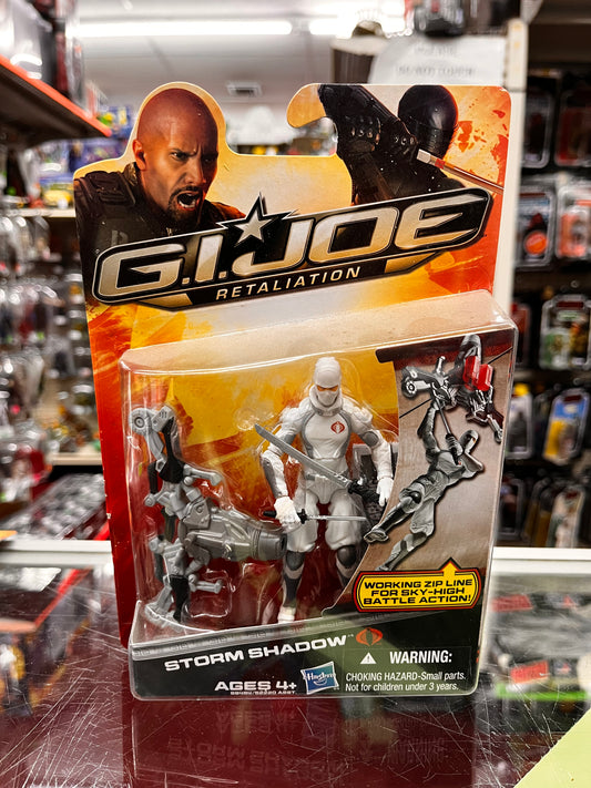 GI JOE RETALIATION STORM SHADOW WORKING ZIP LINE BATTLE ACTION