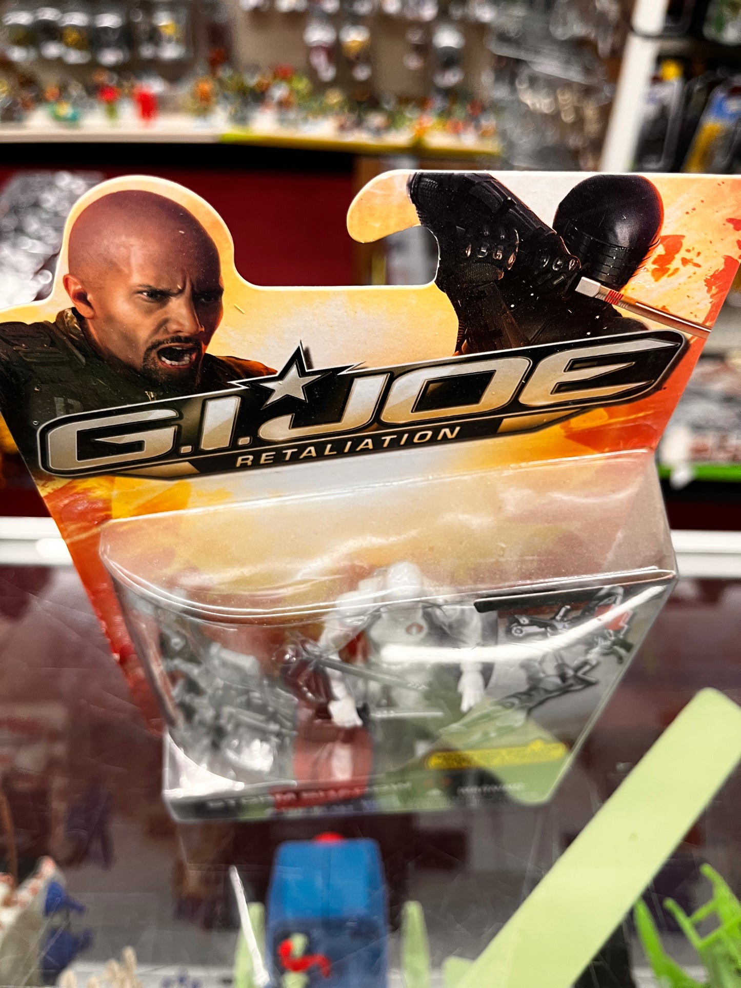 GI JOE RETALIATION STORM SHADOW WORKING ZIP LINE BATTLE ACTION