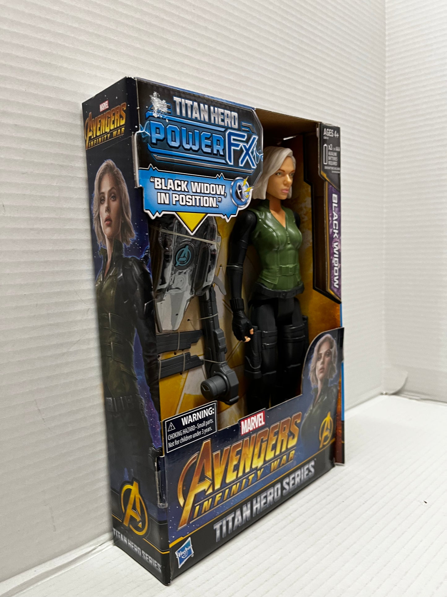 Marvel Infinity War Titan Hero Series Black Widow with Titan Hero Power FX Port