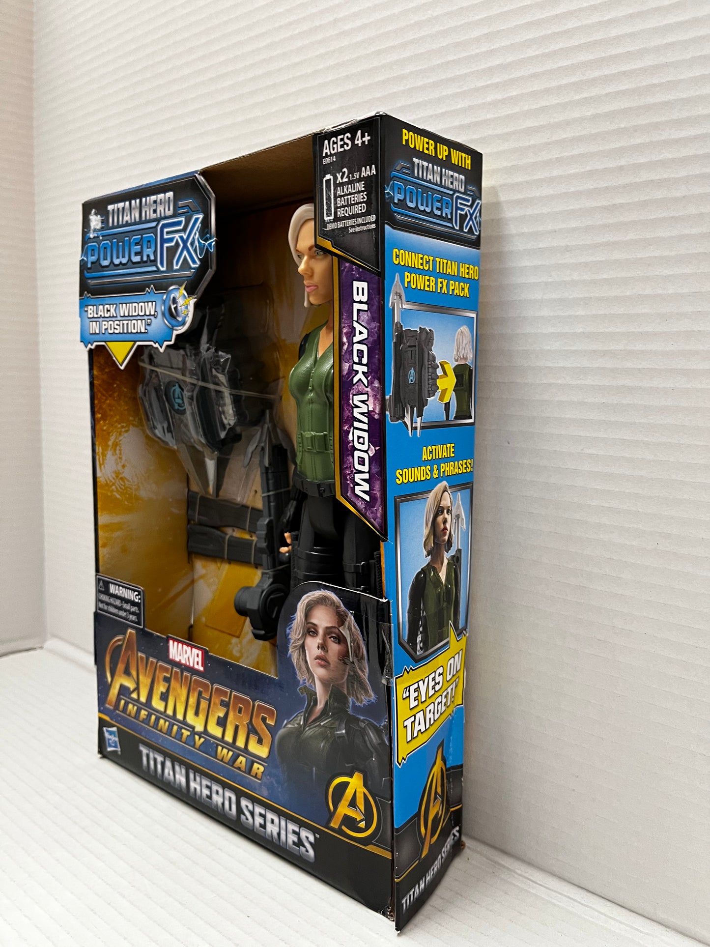 Marvel Infinity War Titan Hero Series Black Widow with Titan Hero Power FX Port