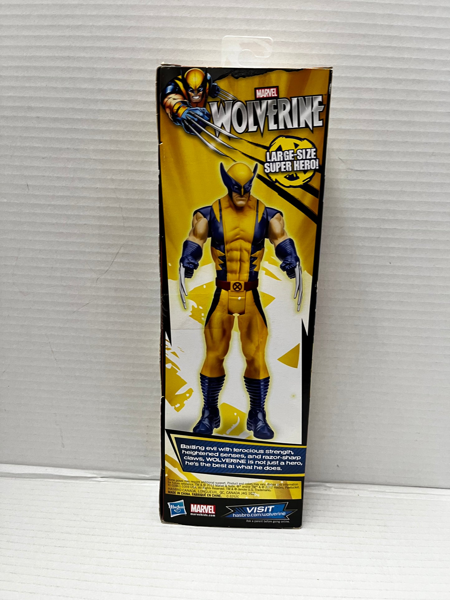 Wolverine Titan Hero Series 12 Inch Action Figure 2012 New In Box