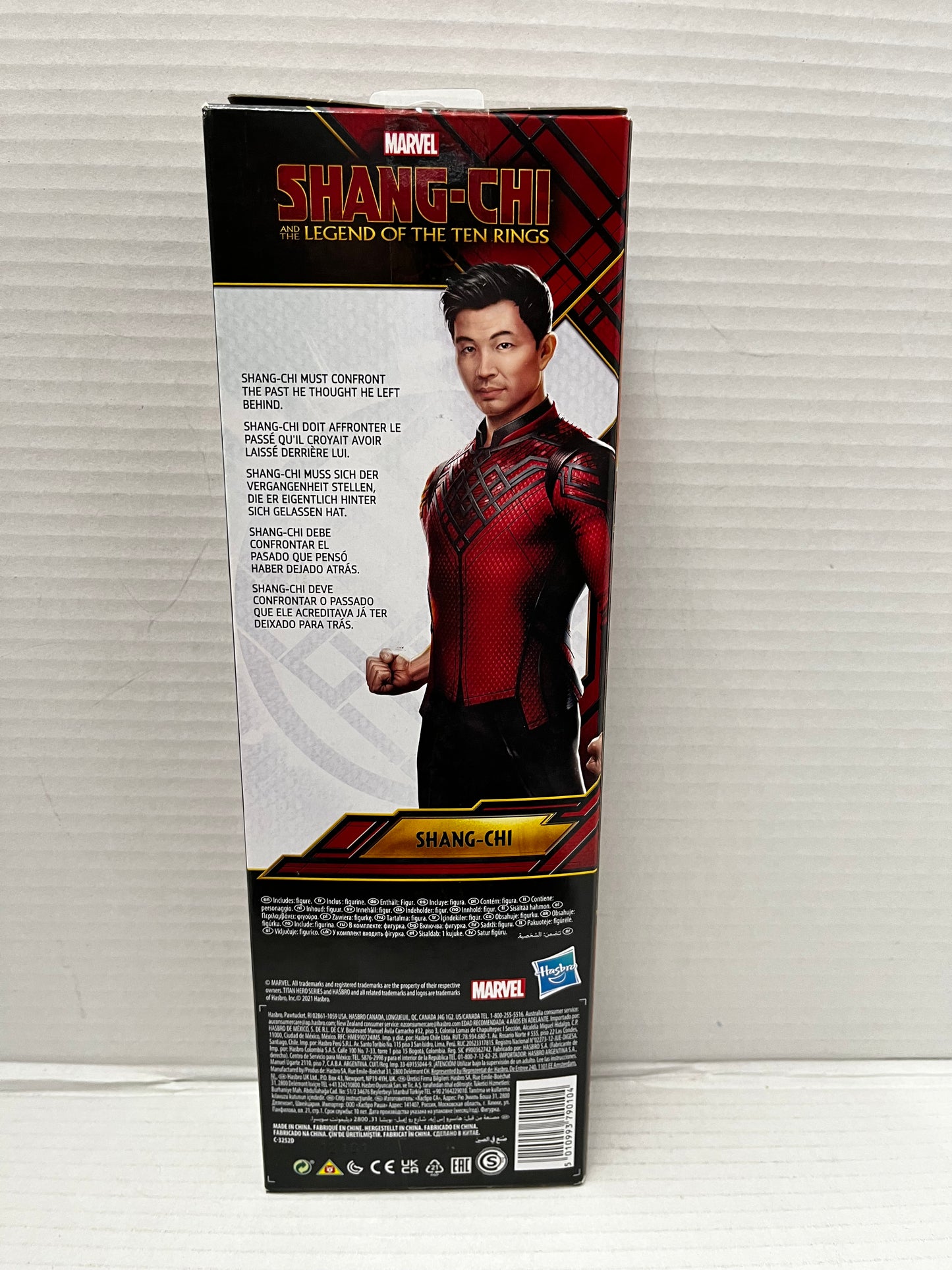 Marvel Titan Series Shang-Chi Legend Of The Ten Rings Figure Action Figure
