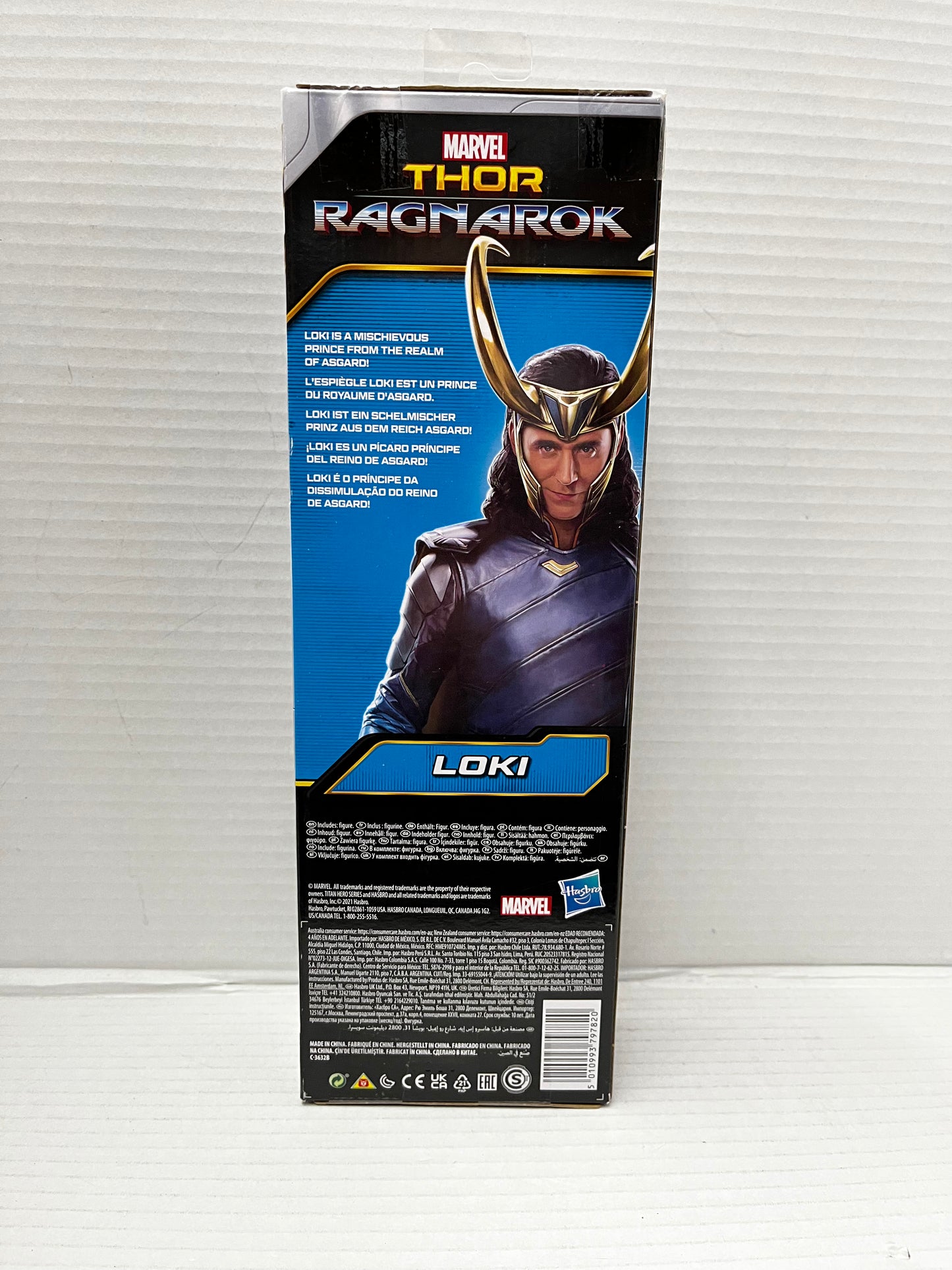 NEW Hasbro F2246 Titan Hero Series Thor Ragnarok LOKI 12-inch Action Figure