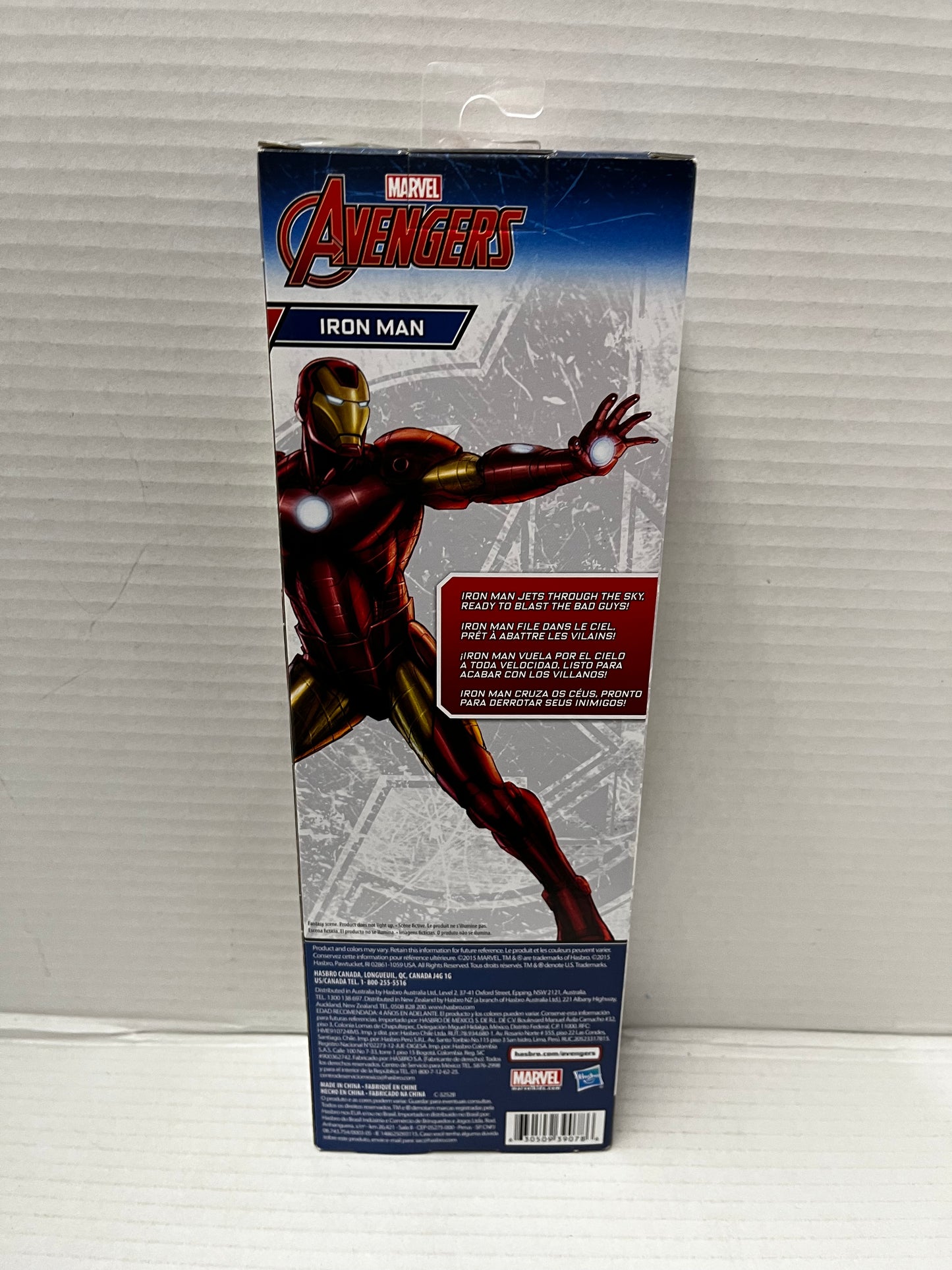 Marvel Iron Man Avengers Action Figures Hasbro-B6152-2 Titan Hero Series - NEW