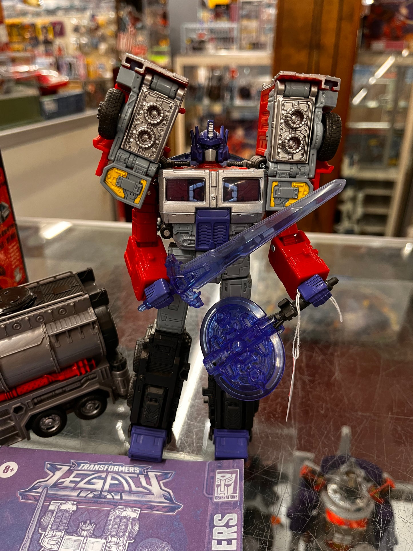 LASER OPTIMUS PRIME Transformers Legacy United Leader G2 Universe 2024 New