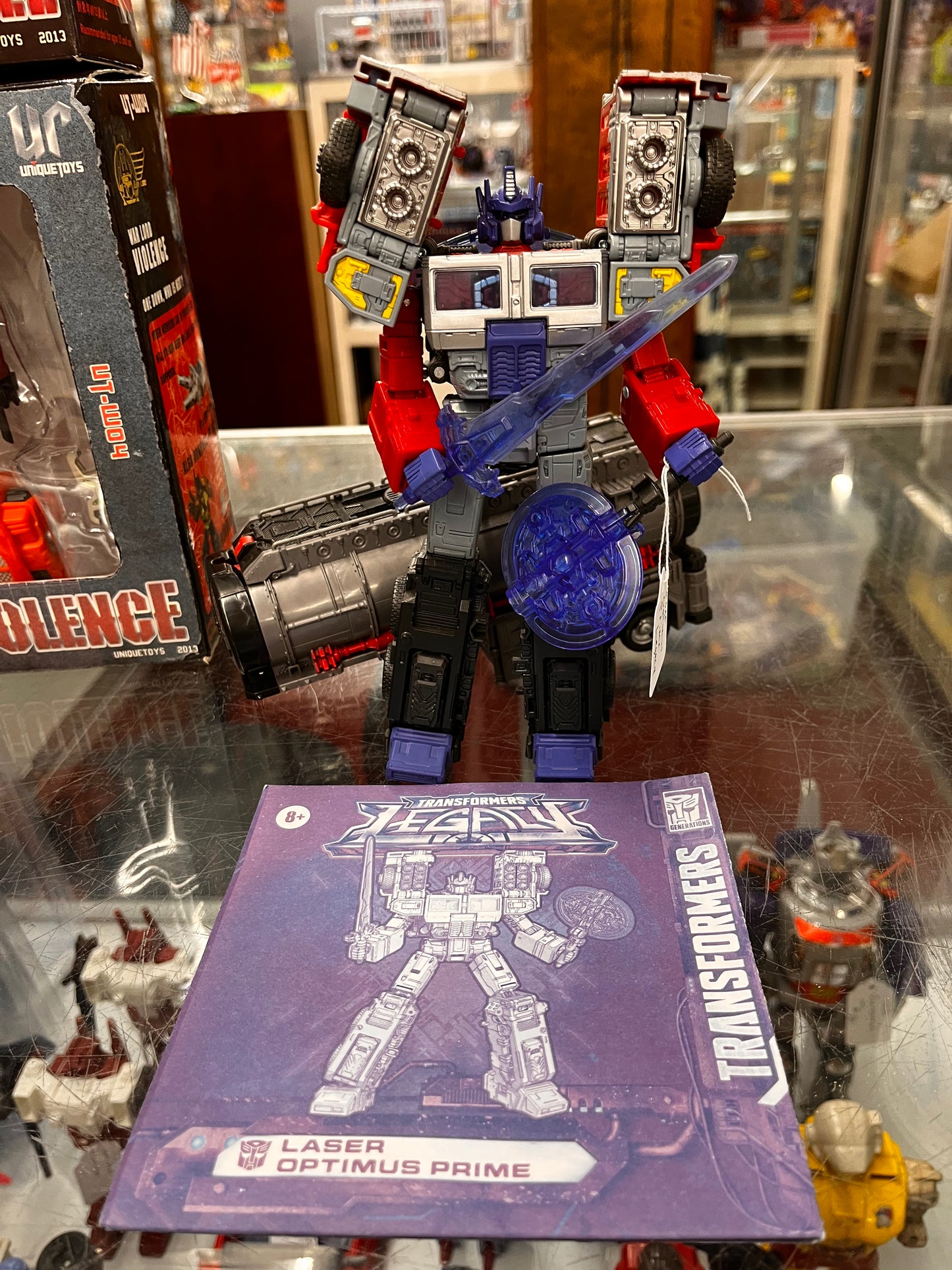 LASER OPTIMUS PRIME Transformers Legacy United Leader G2 Universe 2024 New