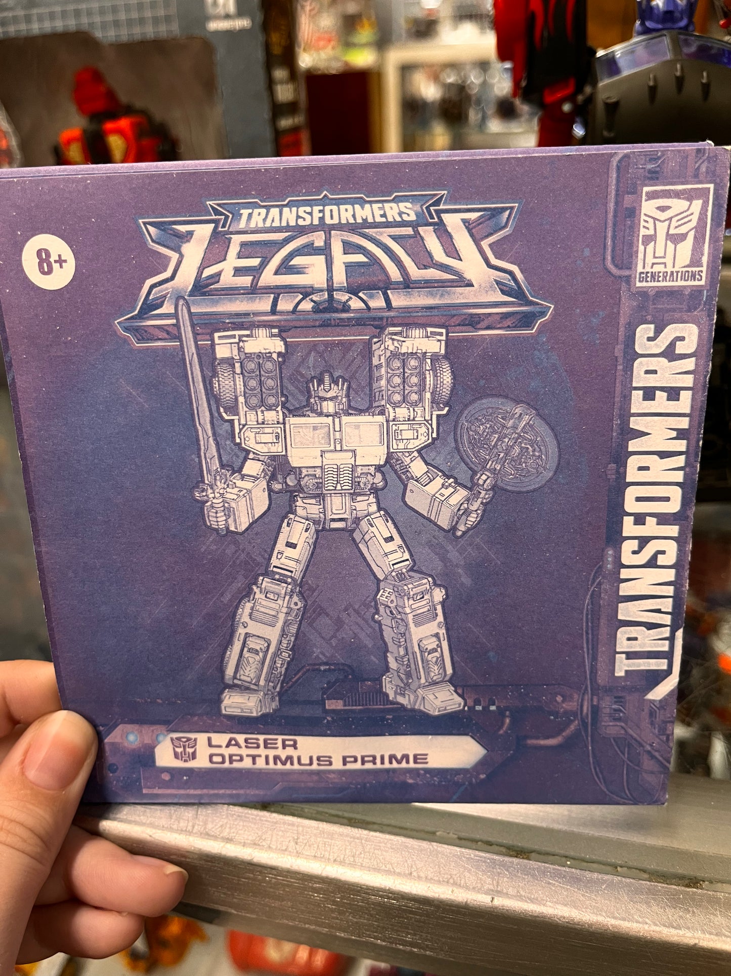 LASER OPTIMUS PRIME Transformers Legacy United Leader G2 Universe 2024 New