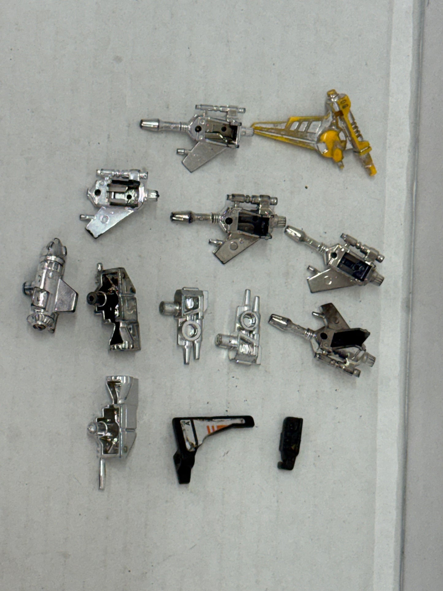 Original G1 Transformers Mini-Cassette Weapons Accessories Parts Lot