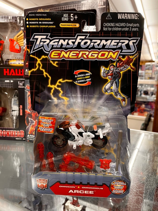Transformers Energon ~ Arcee ~ Energon Class ~ 2004 ~ NEW ~ UNOPENED