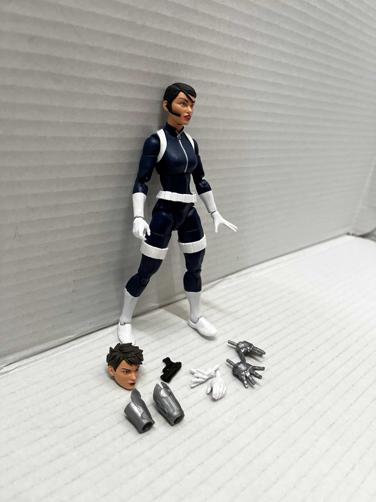 Marvel Legends Quake / Maria Hill (No Controller BAF) Blank Female SHIELD Body