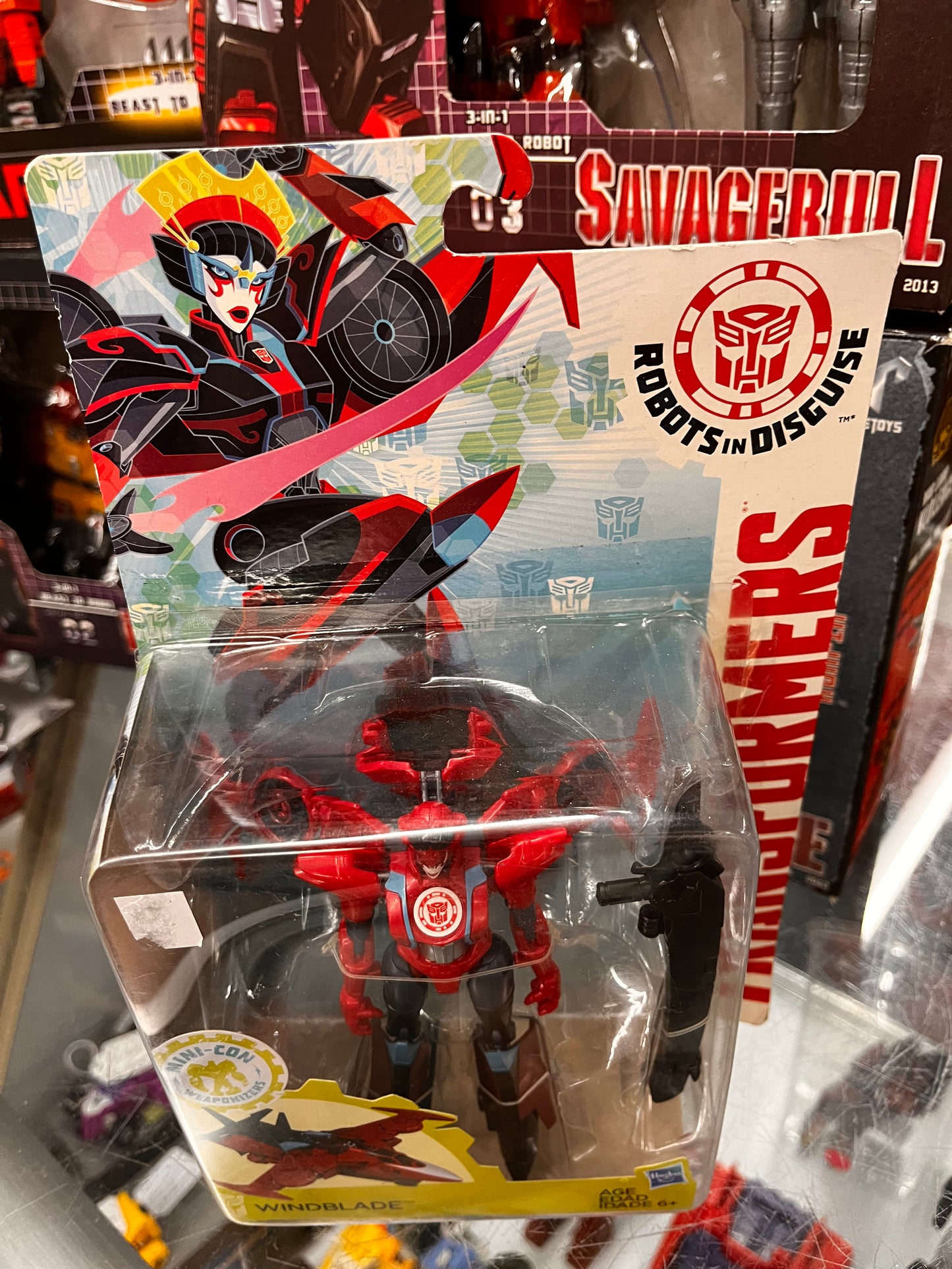 HASBRO B7042 - TRANSFORMERS - WINDBLADE - ROBOTS IN DISGUISE WARRIOR