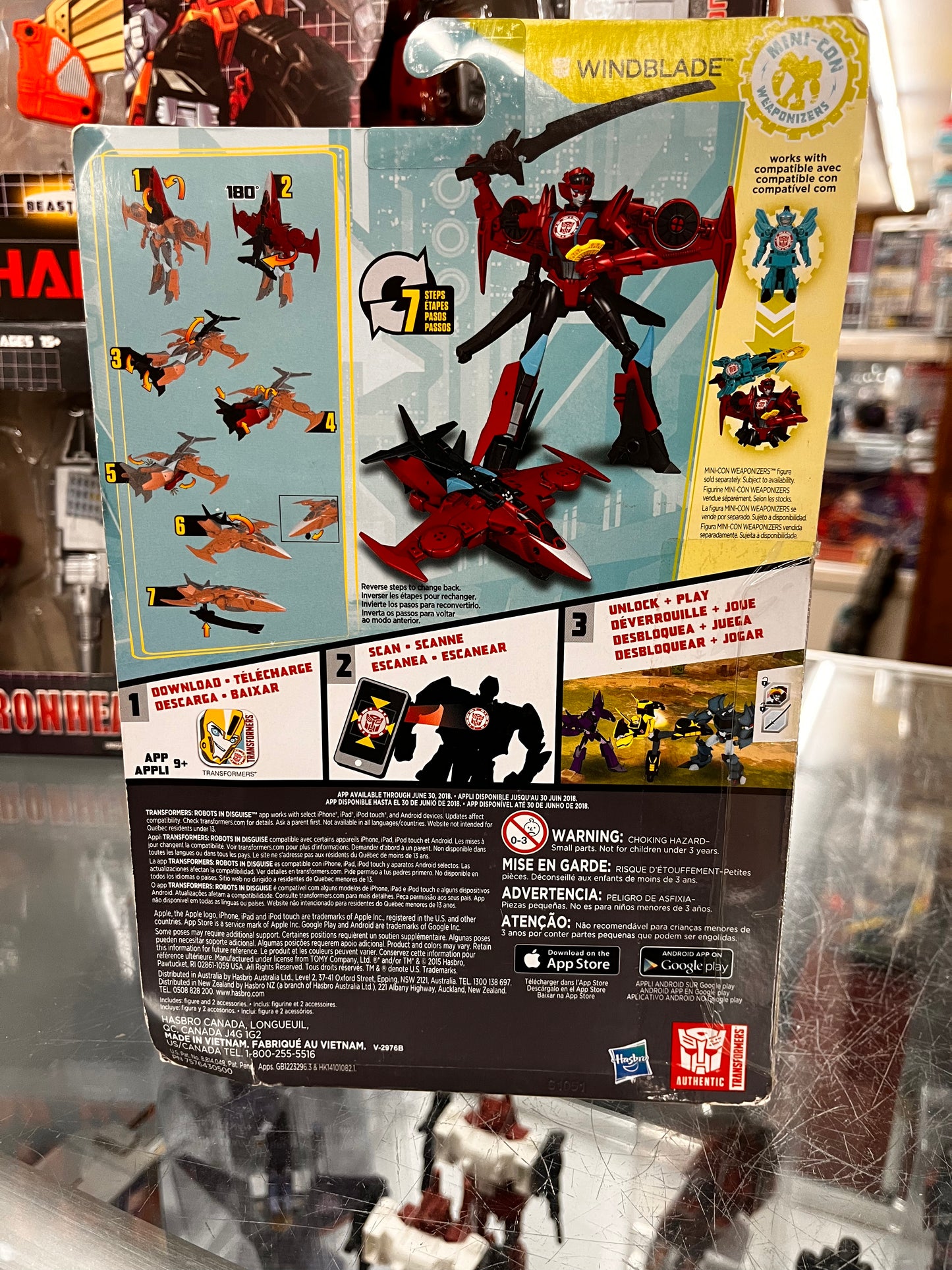 HASBRO B7042 - TRANSFORMERS - WINDBLADE - ROBOTS IN DISGUISE WARRIOR