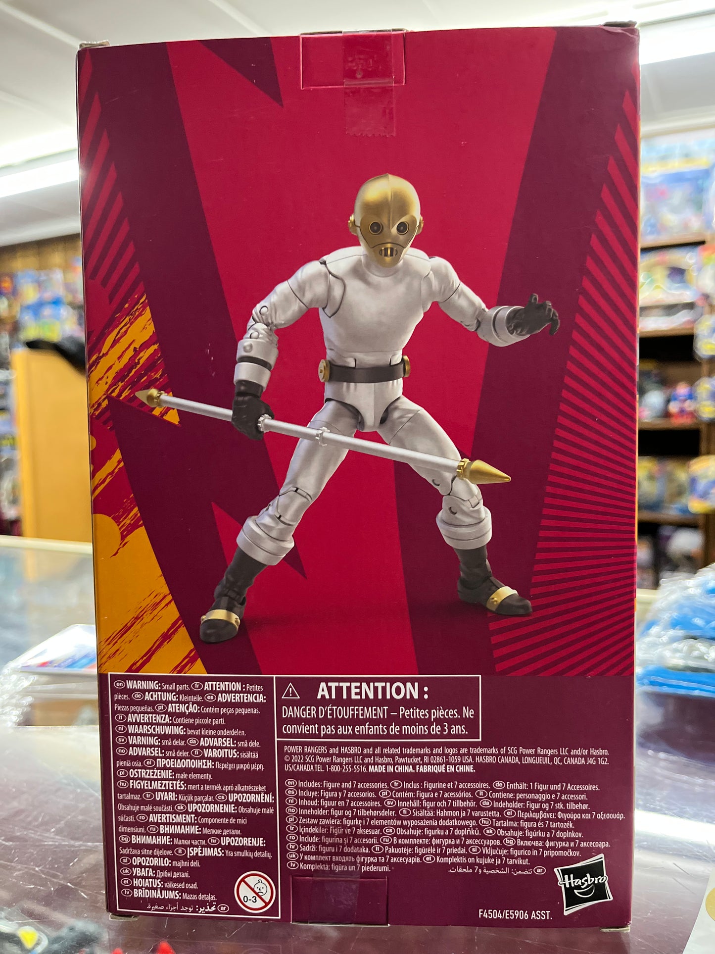 Zeo Cog Power Ranger Lightning Collection 6-Inch Action Figure NEW