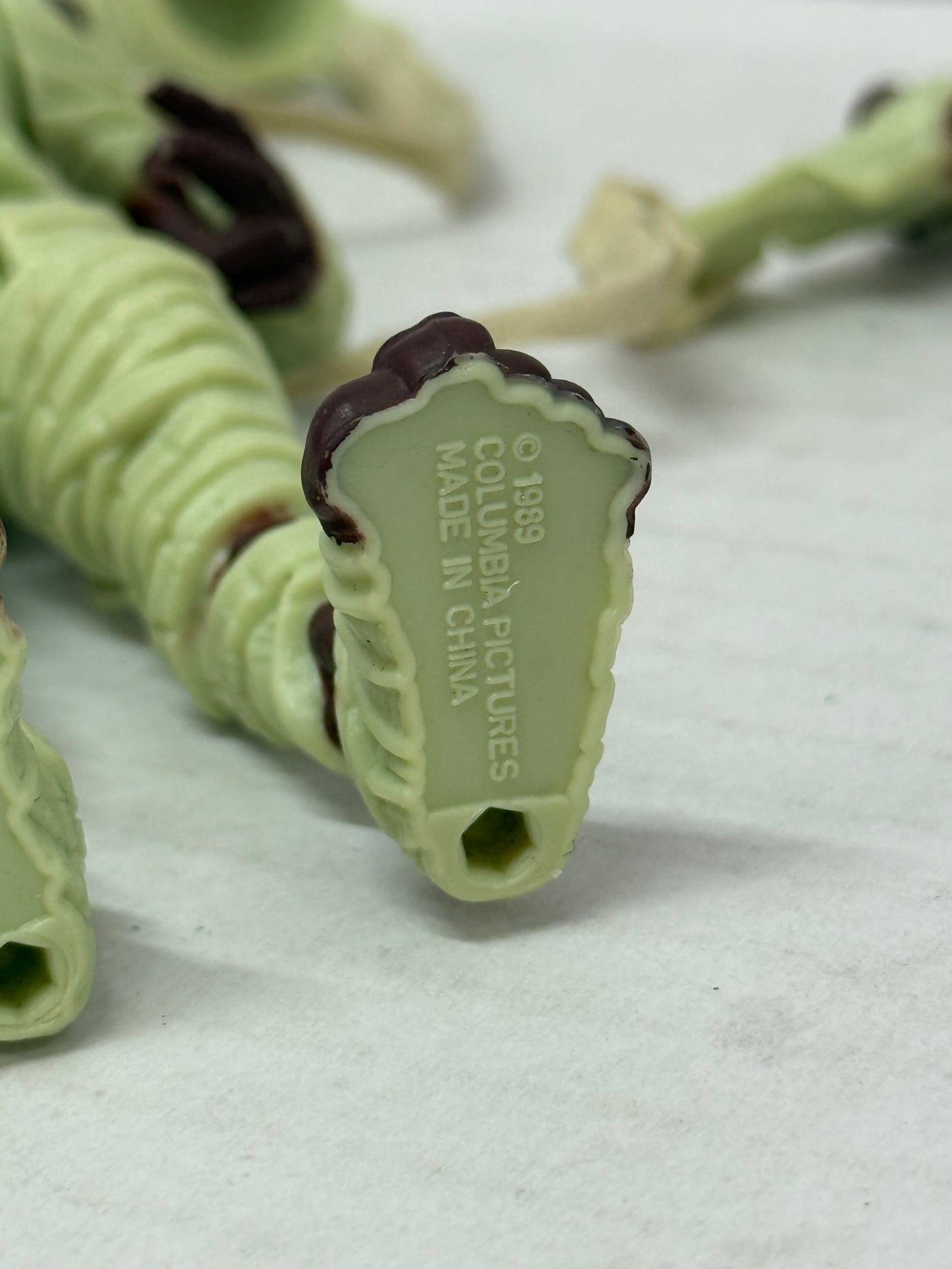 Vintage 1989 Mummy The Real Ghostbusters Monster Action Figure Kenner - Working