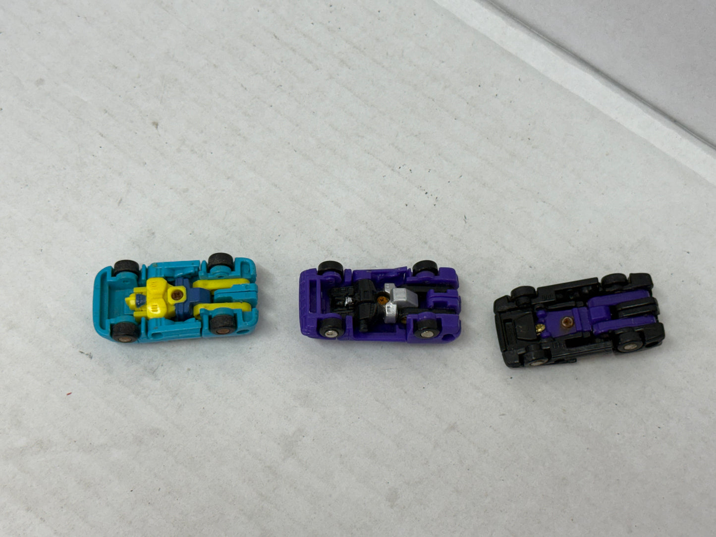 Micromasters Sports Car Patrol Set of 3 Transformers G1 Action Figures