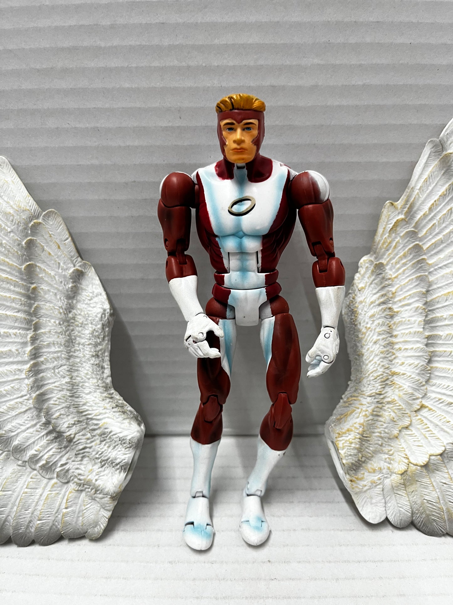 Toy Biz Marvel Legends X-Men Angel Red Suit Variant Sentinel Series Figure