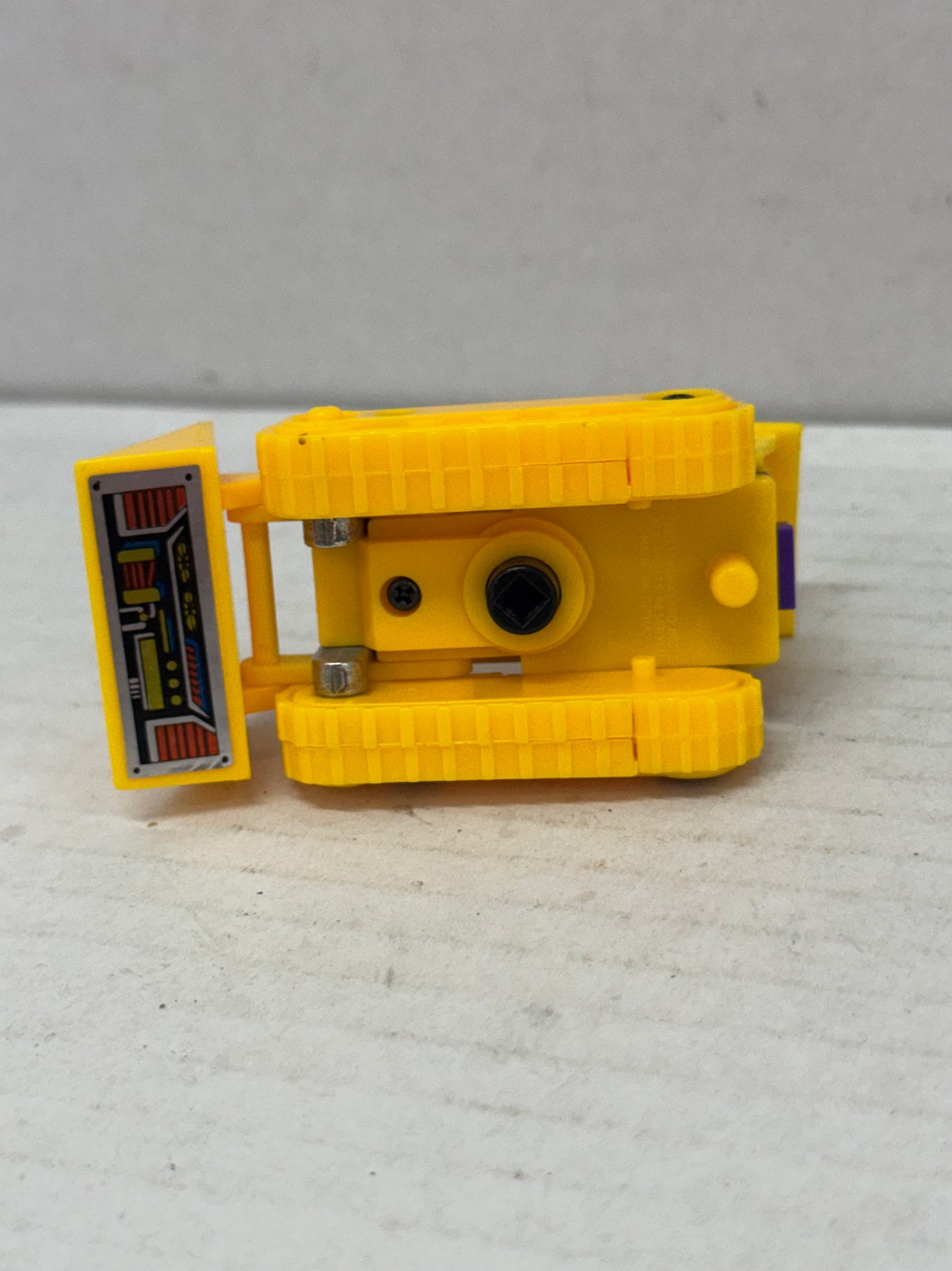 original G2 Transformers YELLOW constructicon BONECRUSHER Devastator