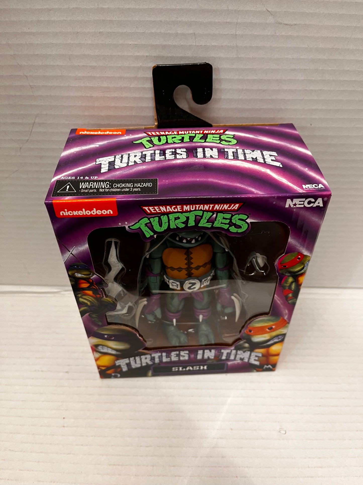 Teenage Mutant Ninja Turtles Slash Turtles In Time Action Figure 2021 NECA New