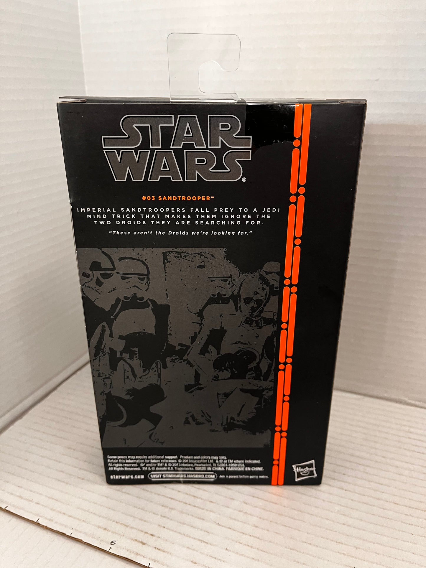 Hasbro Star Wars The Black Series #03 Sandtrooper Action Figure