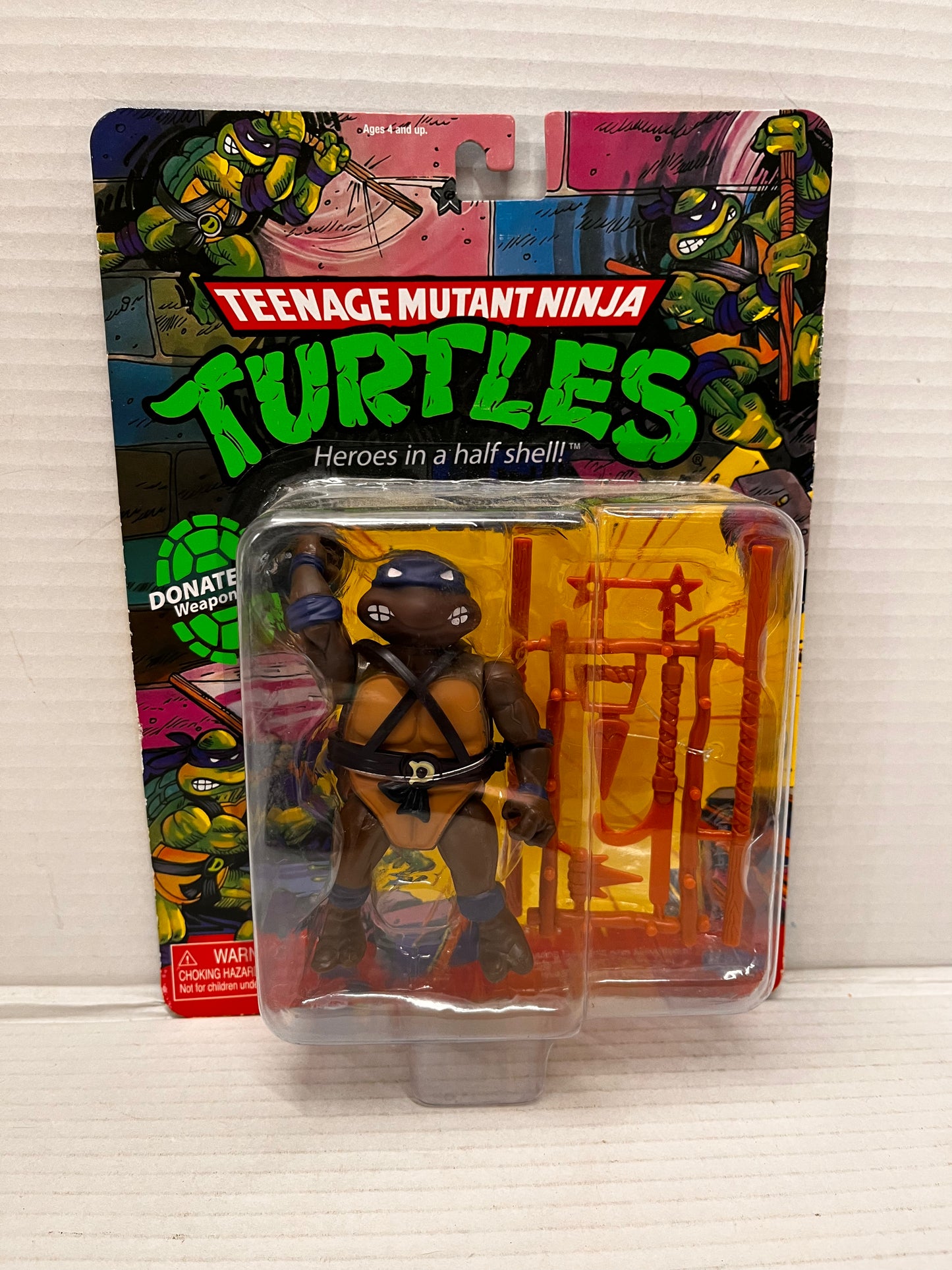 DONATELLO TEENAGE MUTANT NINJA TURTLES CLASSIC 2021 ACTION FIGURE TMNT