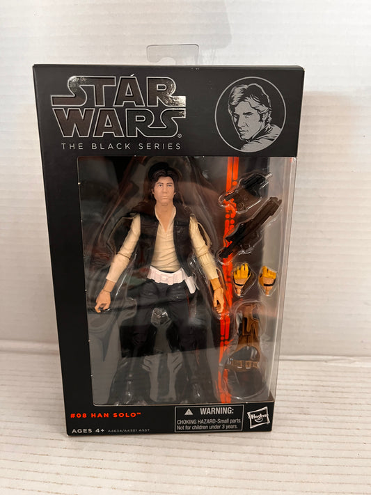 Hasbro Star Wars The Black Series Action Figure Han Solo #08
