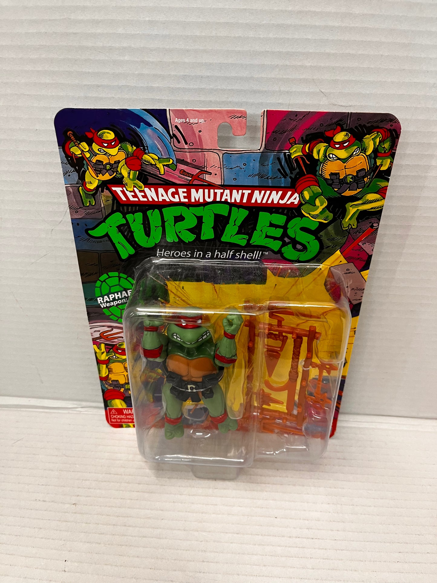 TMNT Classic Basic Raphael Figure Walmart Nickelodeon Exclusive Playmates