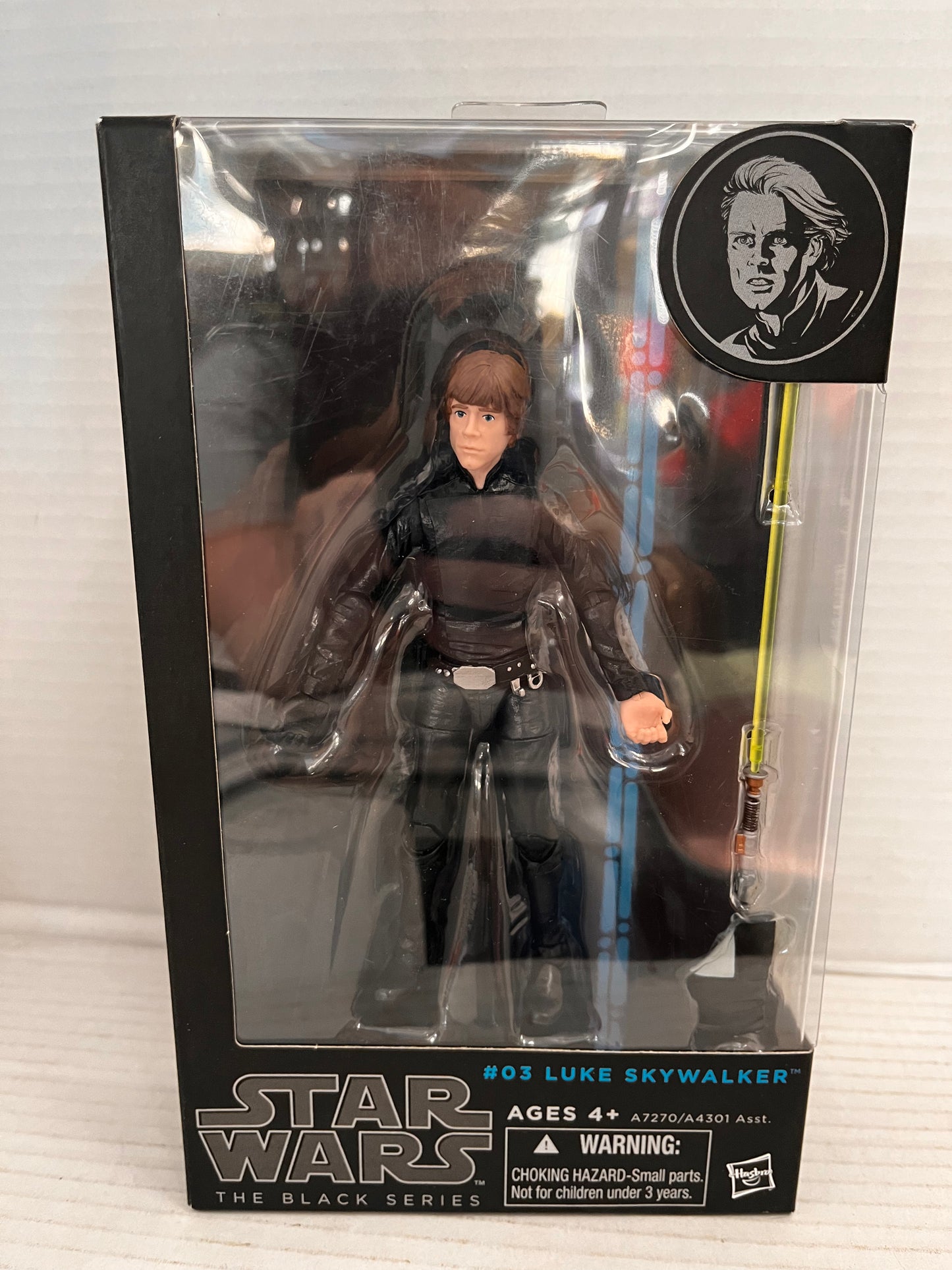Hasbro 2014 Star Wars The Black Series #03 Luke Skywalker 6" Figure