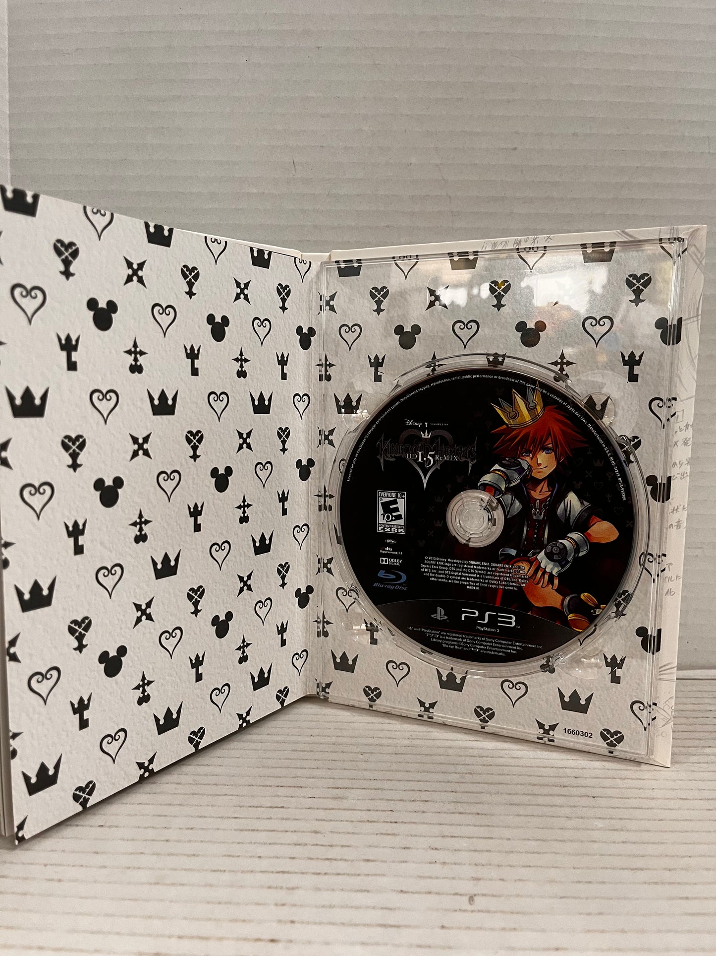 Kingdom Hearts HD 1.5 Remix PS3 Limited Edition Art Book