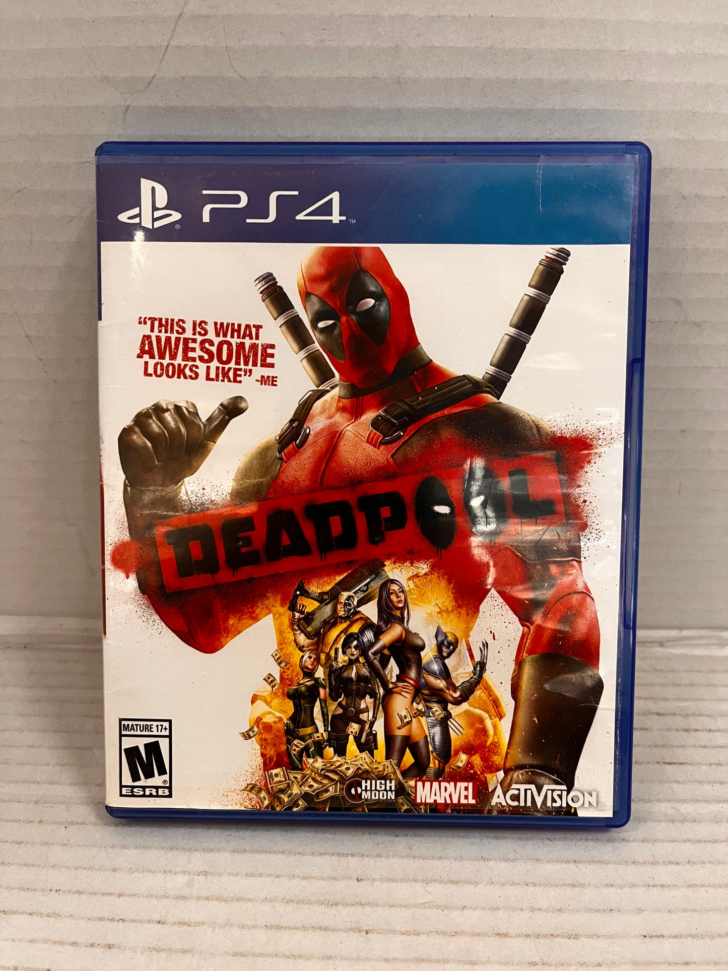 Deadpool (Sony PlayStation 4, 2015) Marvel