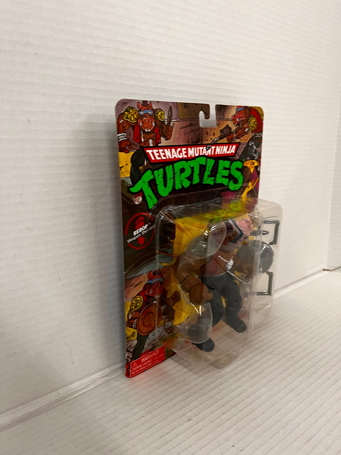 2022 Teenage Mutant Ninja Turtles Classic Retro: BEBOP w/ Shell Drill NEW