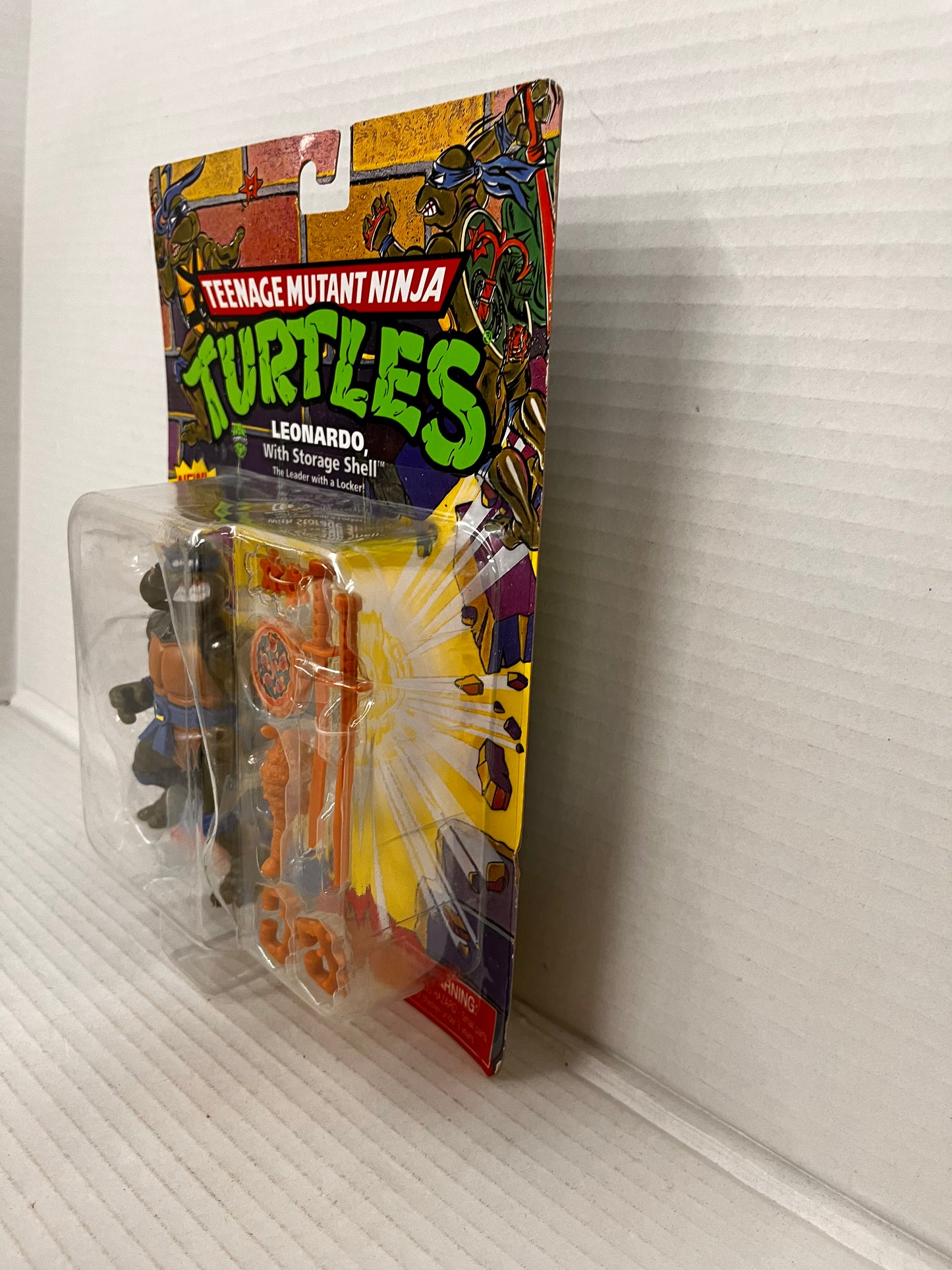 Teenage Mutant Ninja Turtles Storage Shell Leonardo TMNT Playmates NEW