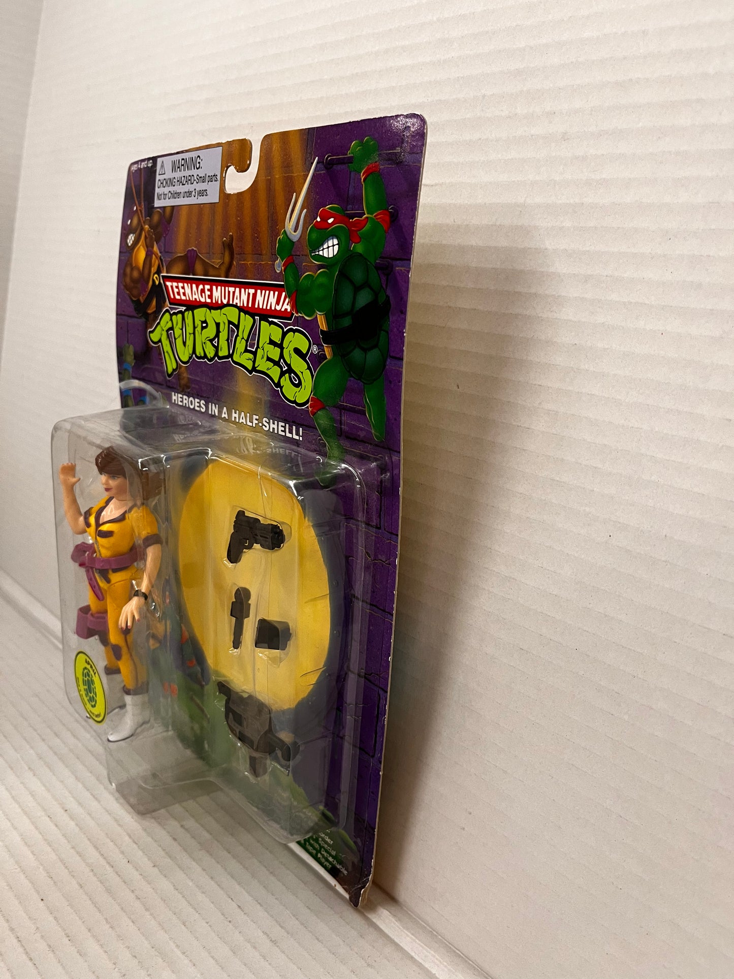 Vntg 1995 Playmates TMNT Teenage Mutant Ninja Turtles Action Figure April O'Neil