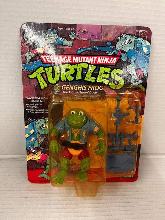 TMNT 1989 Teenage Mutant Ninja Turtles Genghis Frog Factory Sealed