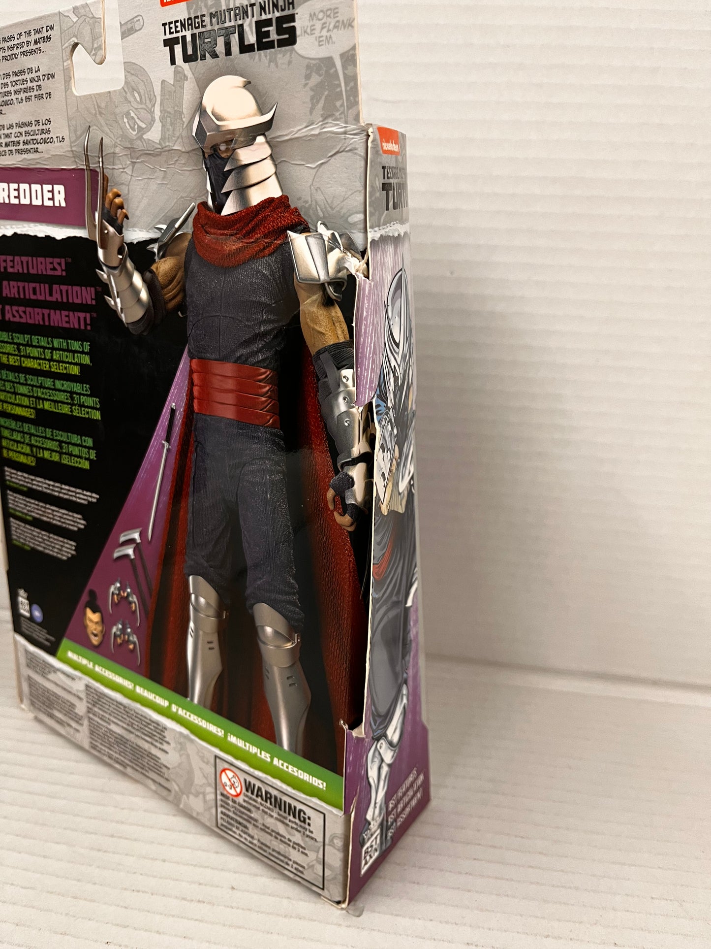 The Loyal Subjects Teenage Mutant Ninja Turtles BST AXN IDW Inspired Shredder