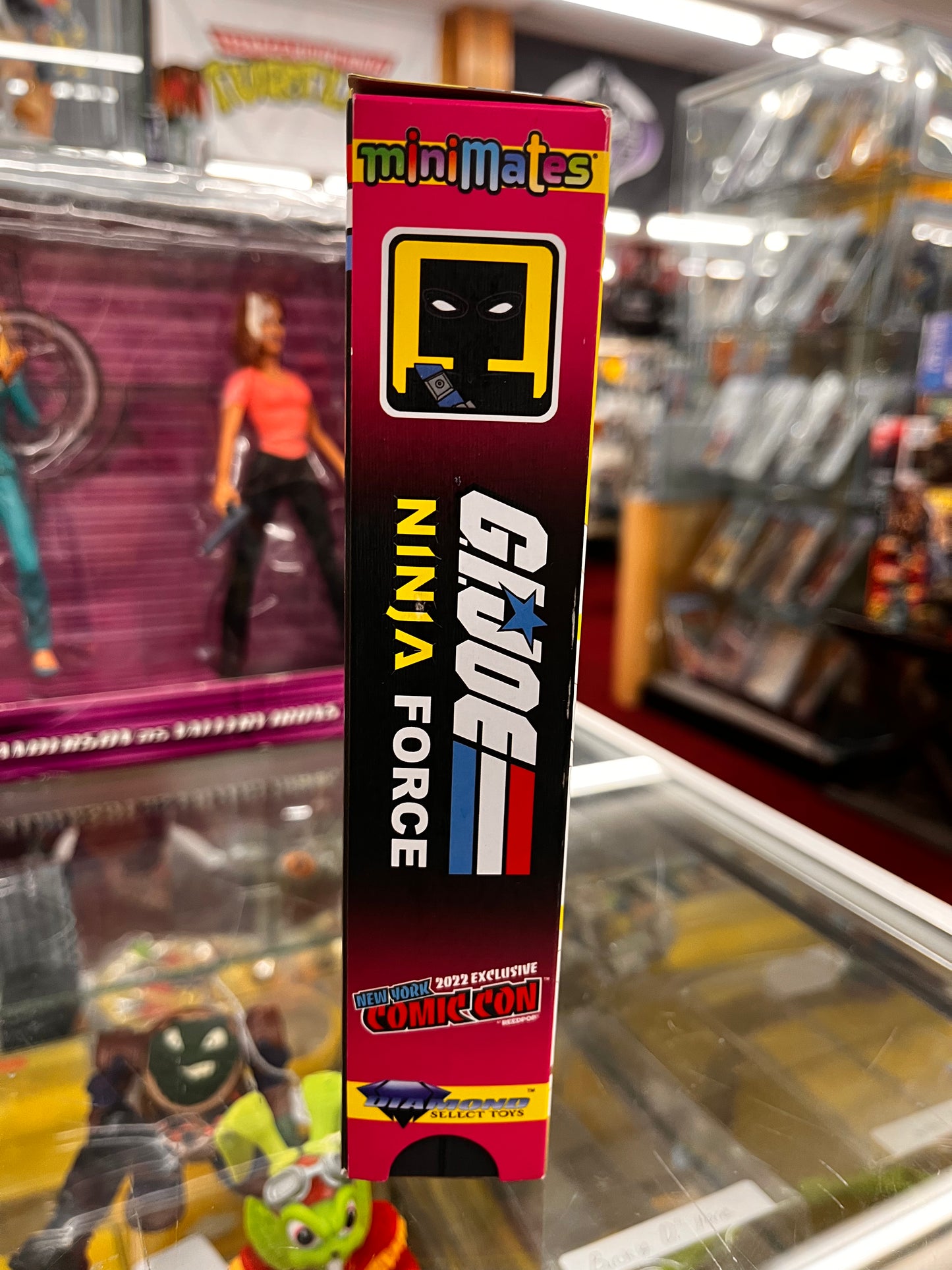 Diamond Select NYCC 2022 MiniMates GI JOE Anniversary NINJA FORCE 4-Pack Box Set