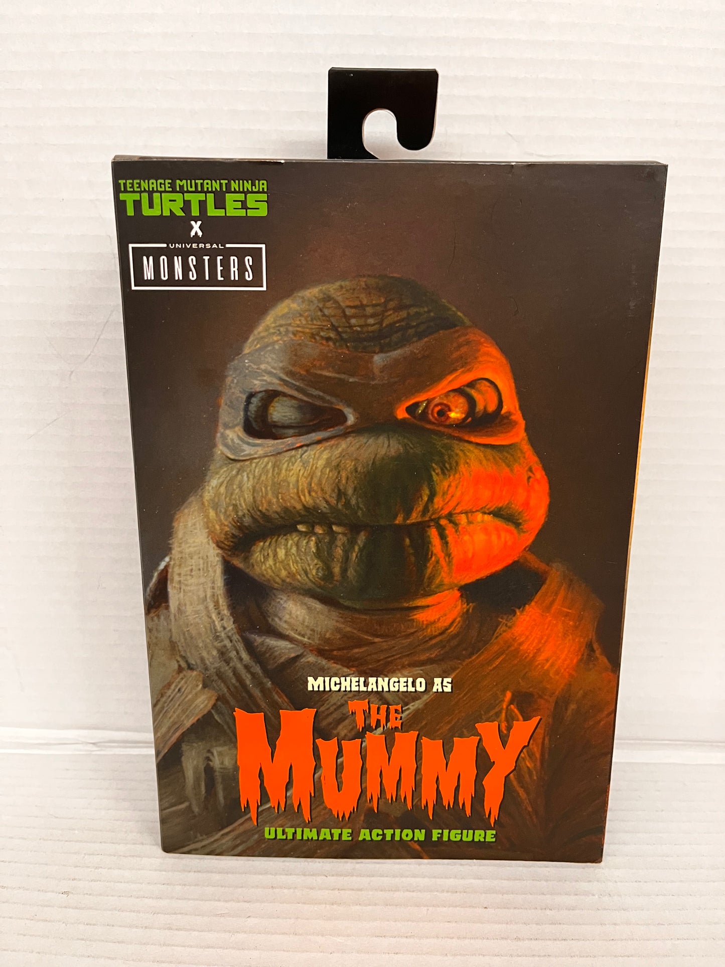 New NECA TMNT Ultimate Michelangelo as The Mummy Action Figure Ninja Turtles