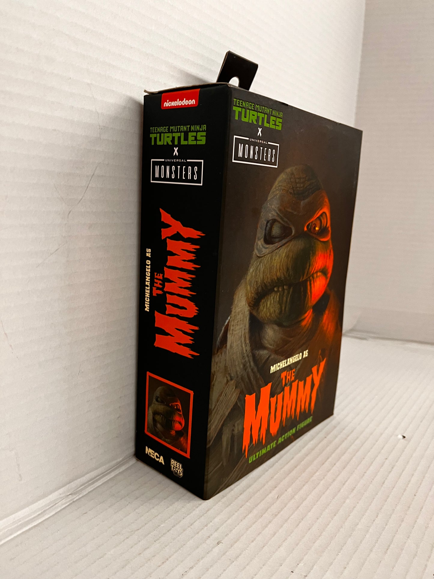 New NECA TMNT Ultimate Michelangelo as The Mummy Action Figure Ninja Turtles