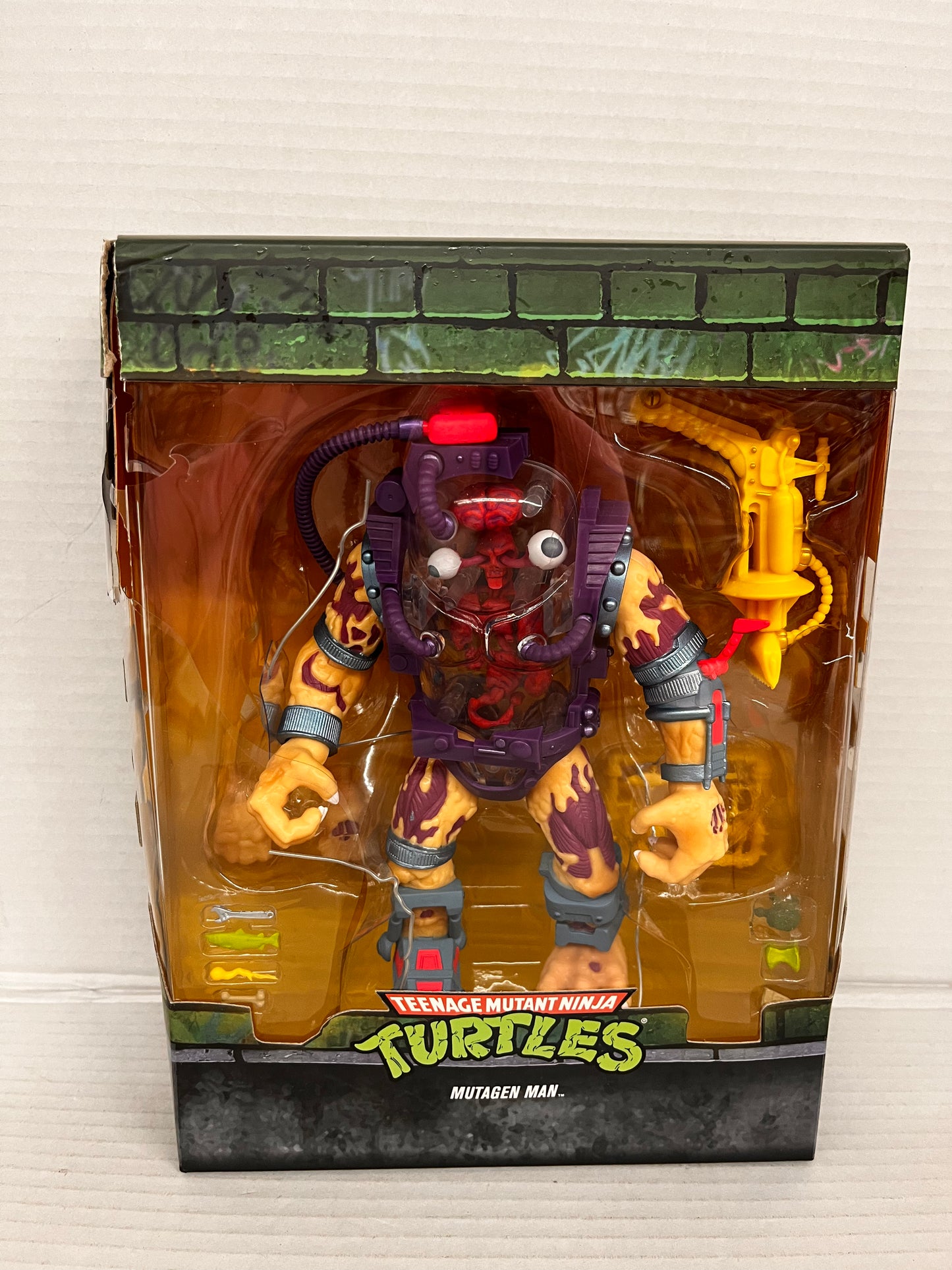 Super 7 TMNT Teenage Mutant Ninja Turtles Ultimate Mutagen Man Figure W Sleeve