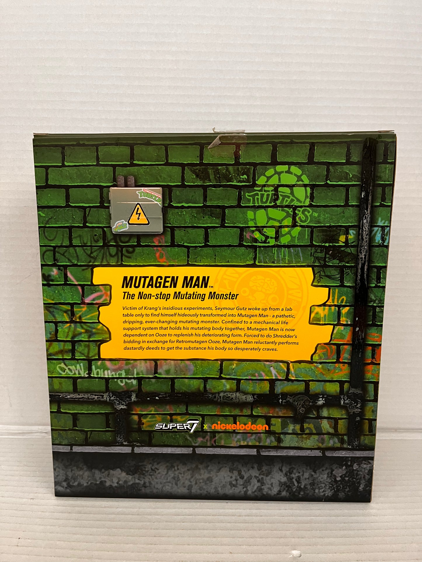 Super 7 TMNT Teenage Mutant Ninja Turtles Ultimate Mutagen Man Figure W Sleeve