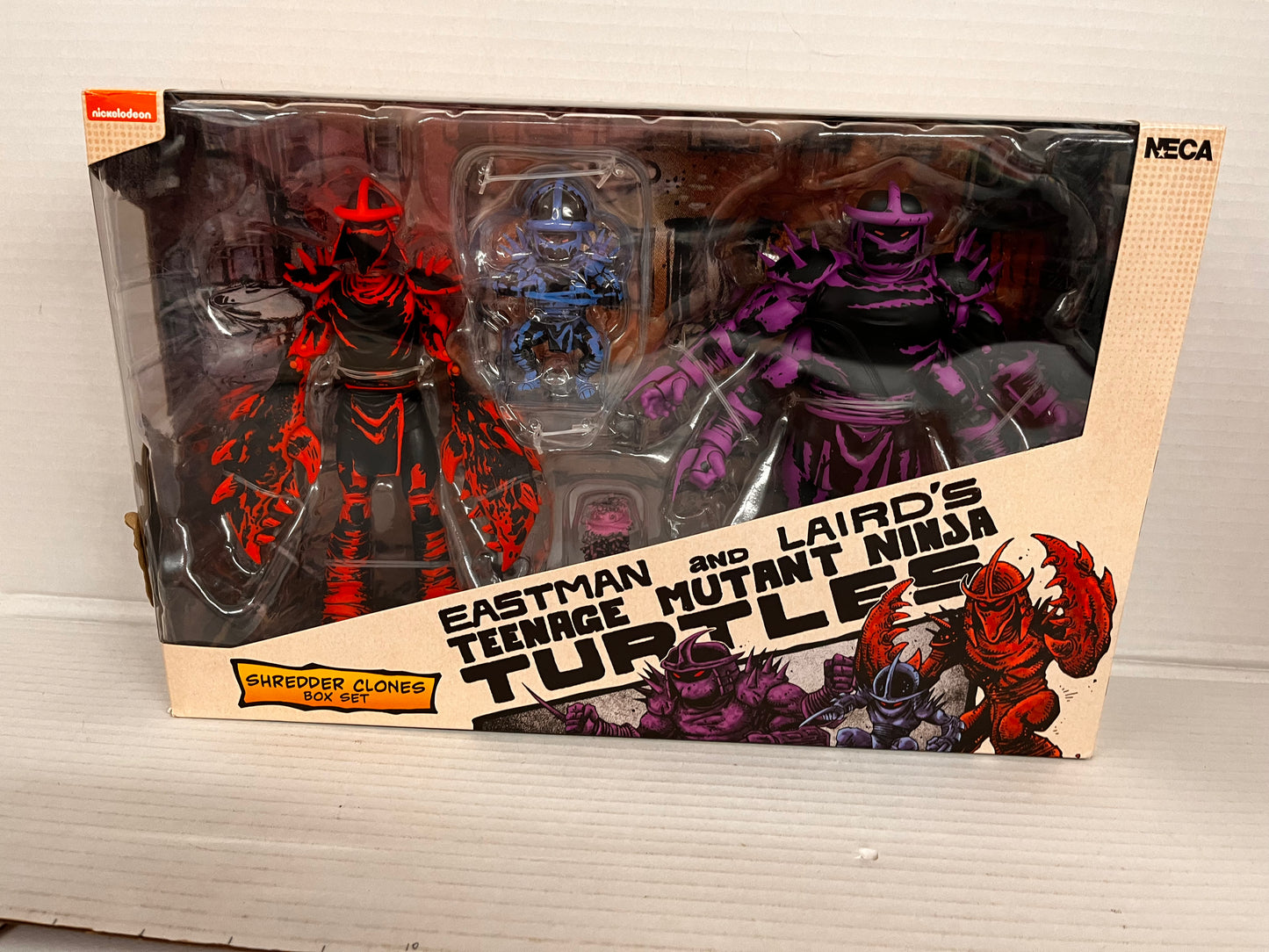 SHREDDER CLONES BOX SET Neca TMNT Teenage Mutant Ninja Turtles Figures MISB