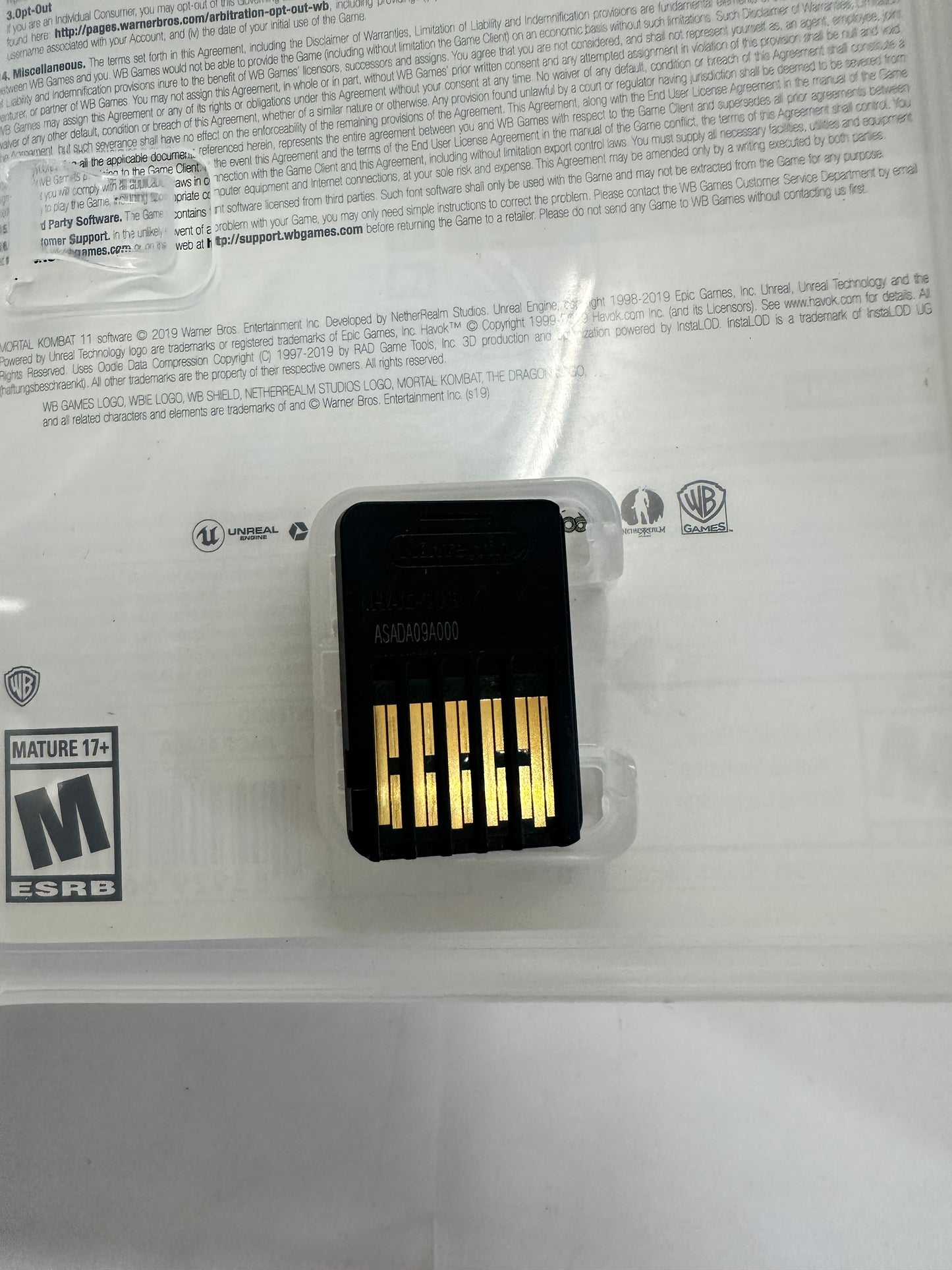 Mortal Kombat 11 (Nintendo Switch) Game & Case Tested