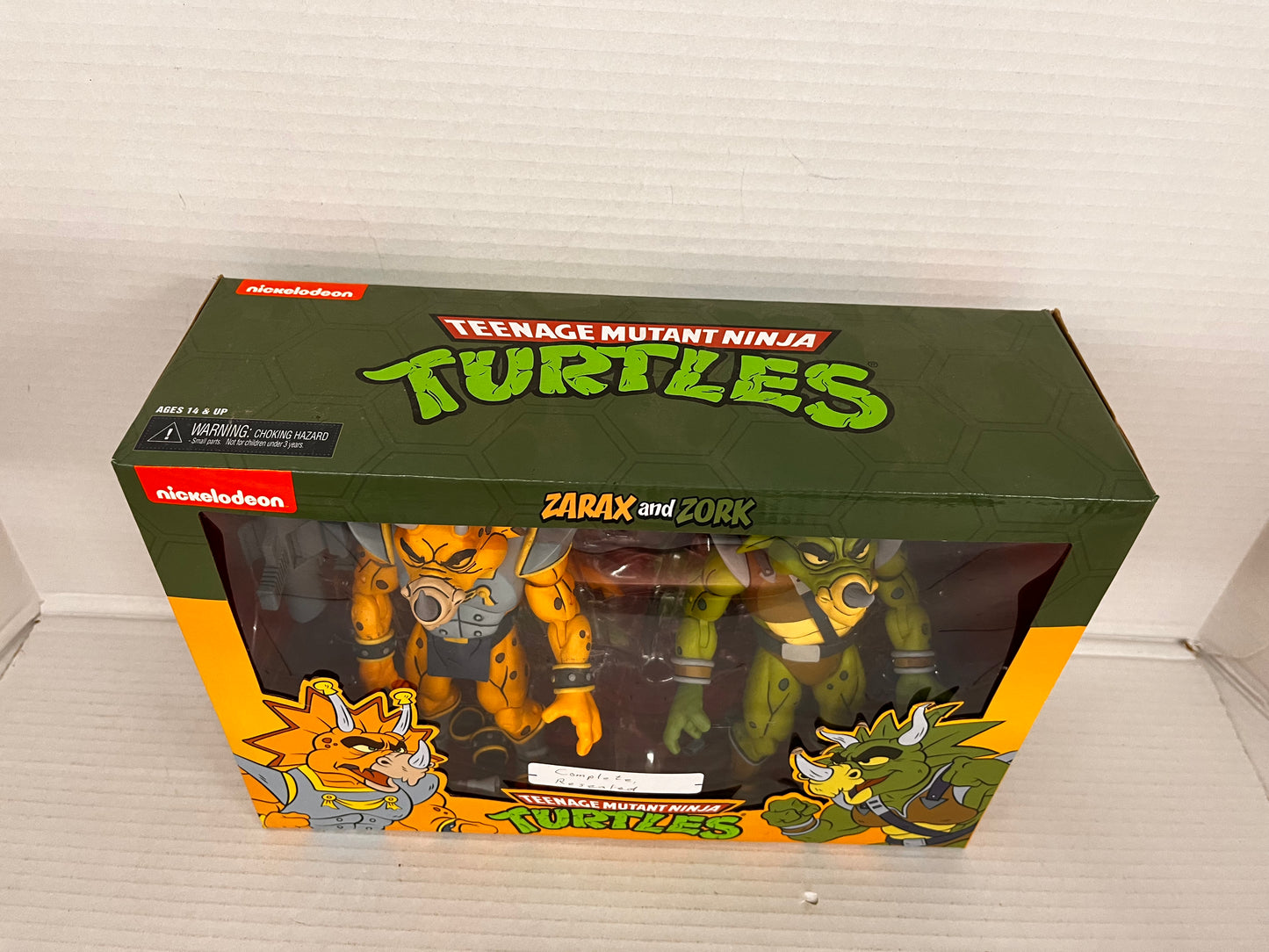 NECA Teenage Mutant Ninja Turtles Wingnut & Screwloose 7" Figure Set OPEN BOX