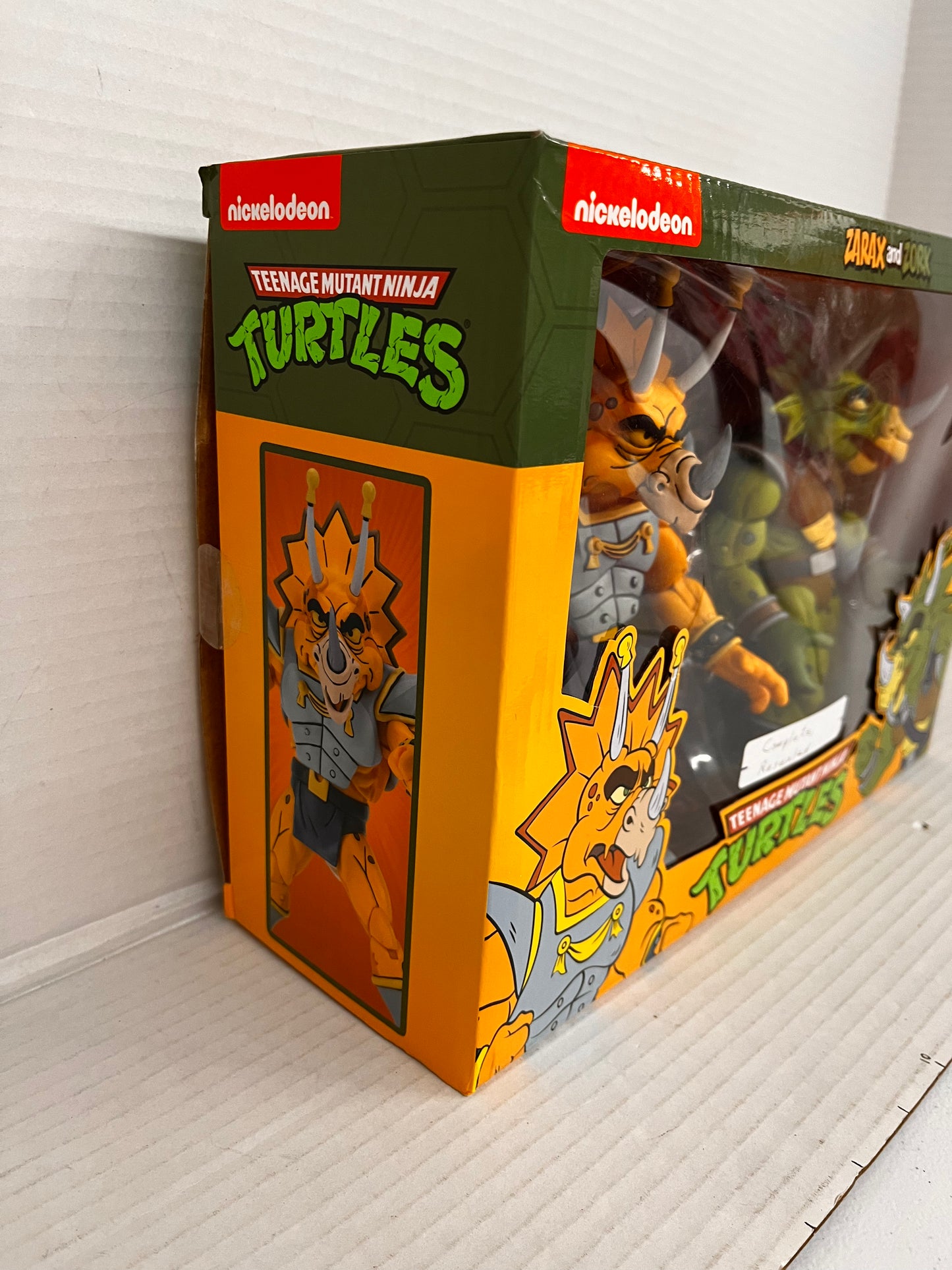 NECA Teenage Mutant Ninja Turtles Wingnut & Screwloose 7" Figure Set OPEN BOX