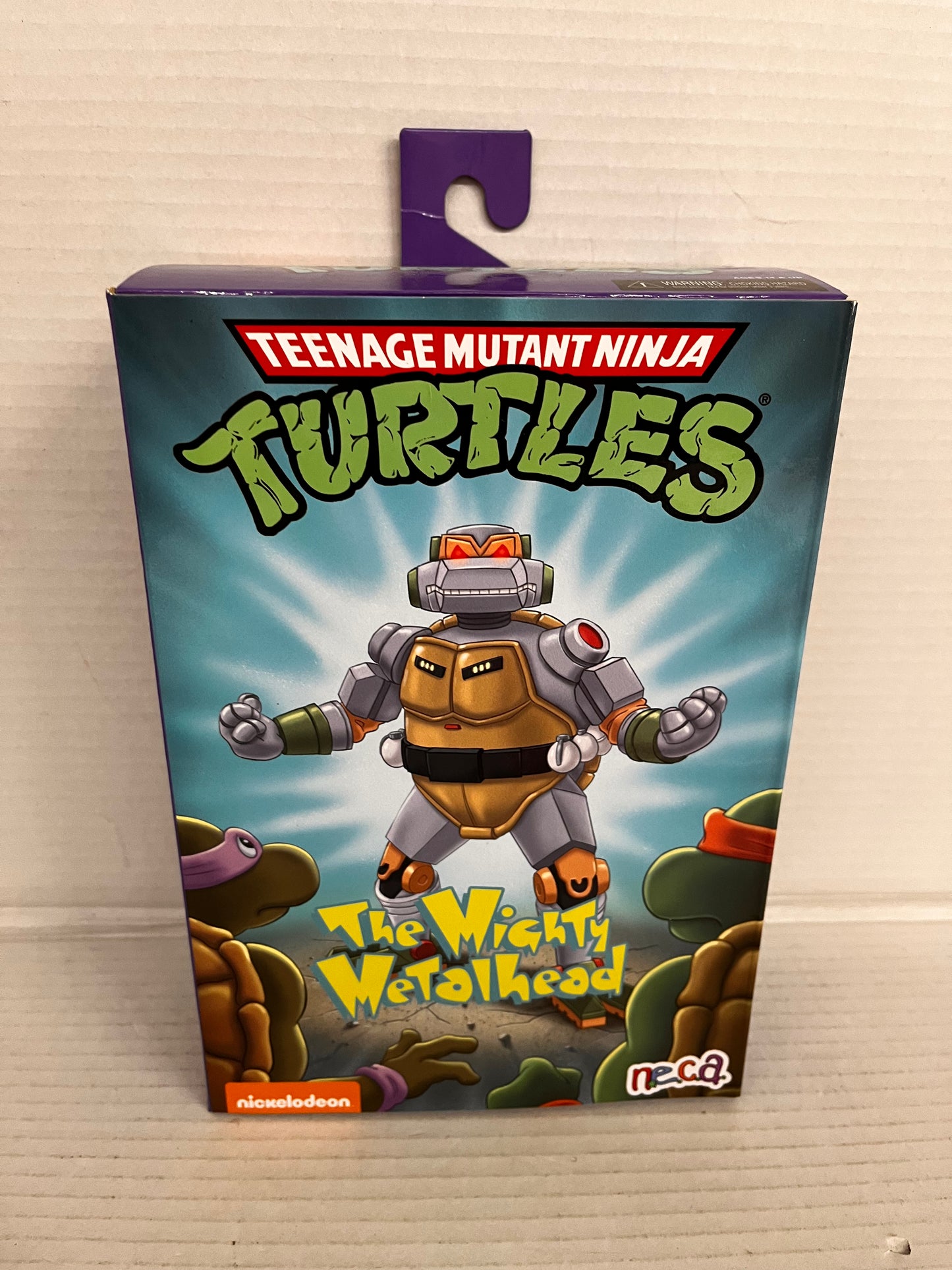 NECA TMNT Teenage Mutant Ninja Turtles NECA Metalhead OPEN BOX