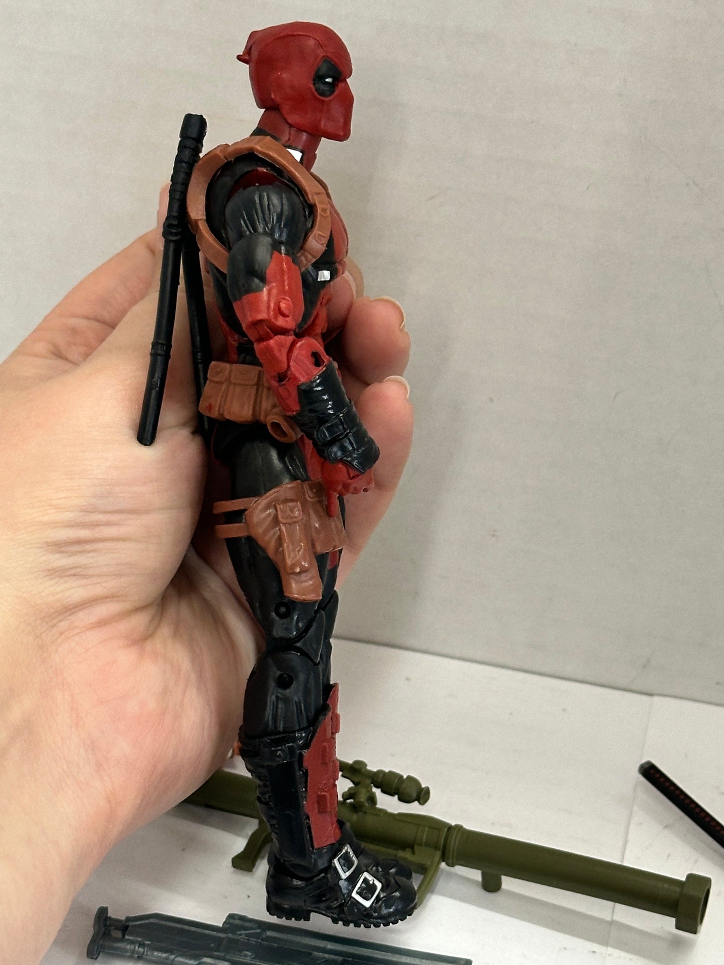 Marvel Legends DEADPOOL Juggernaut Wave no BAF X-Men Complete with Taco