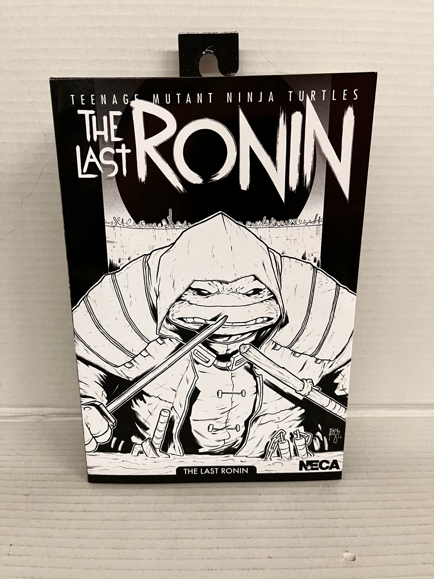 New Sealed Neca Teenage Mutant Ninja Turtles Black & White The Last Ronin