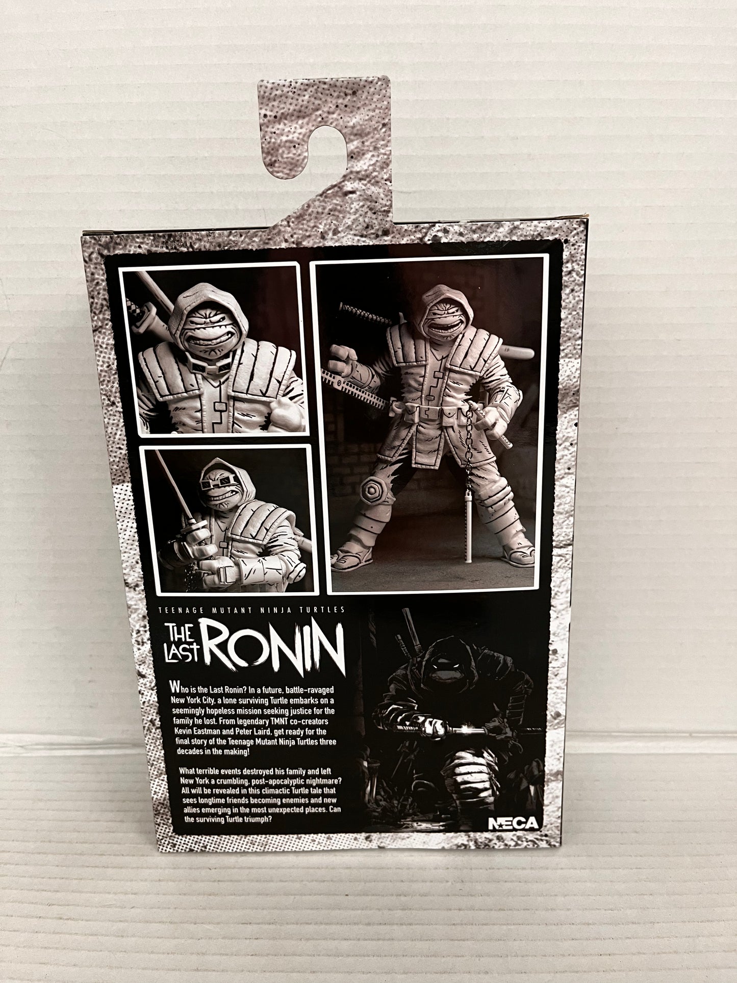 New Sealed Neca Teenage Mutant Ninja Turtles Black & White The Last Ronin