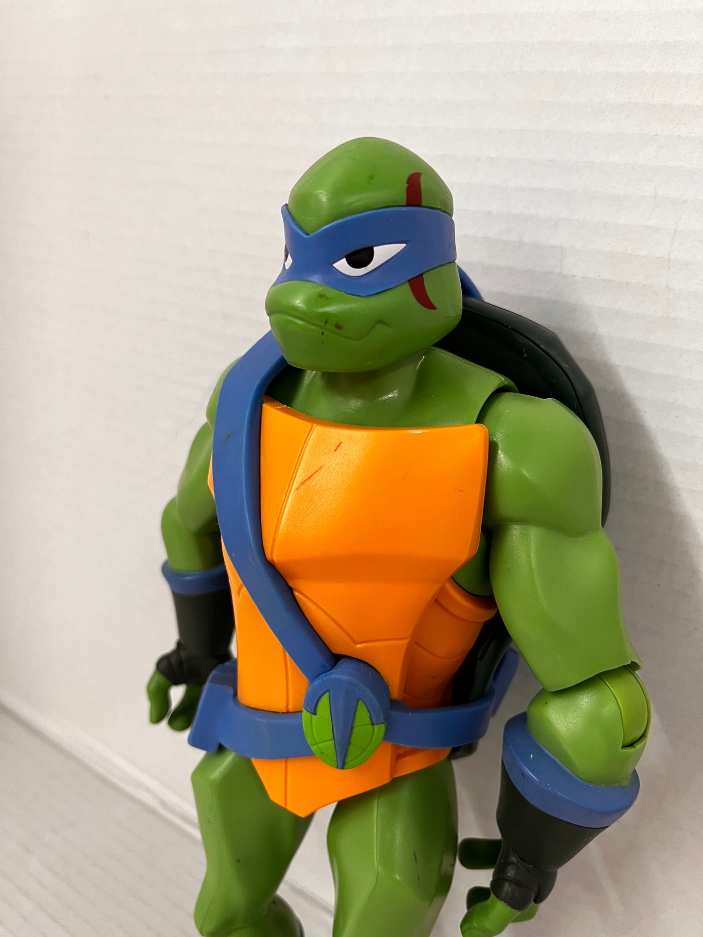 Rise of the Teenage Mutant Ninja Turtles Leonardo Large Toy Figure 11" 2018 TMNT